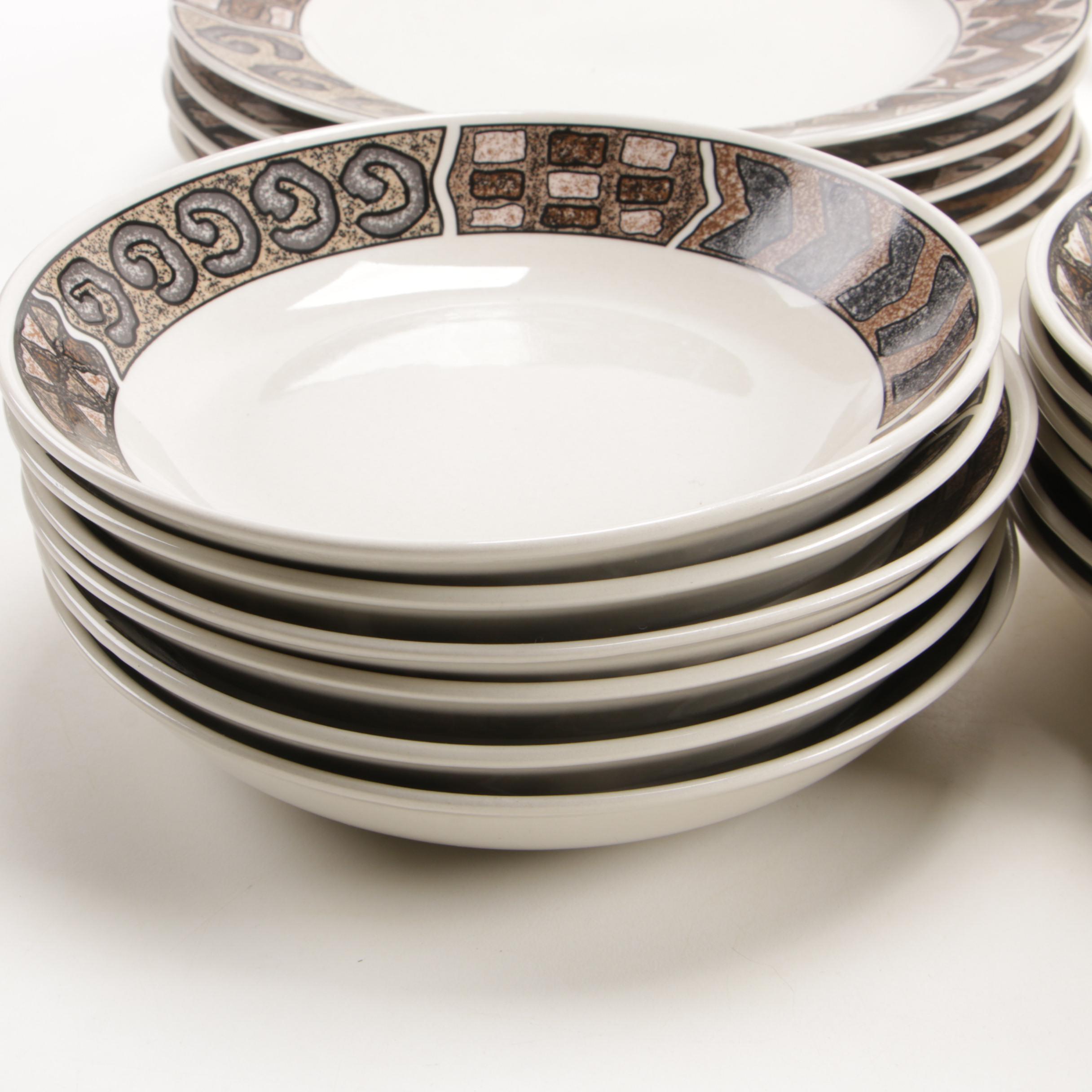 Majesticware by Sakura "Crete" Dinnerware Designed by Sue Zipkin