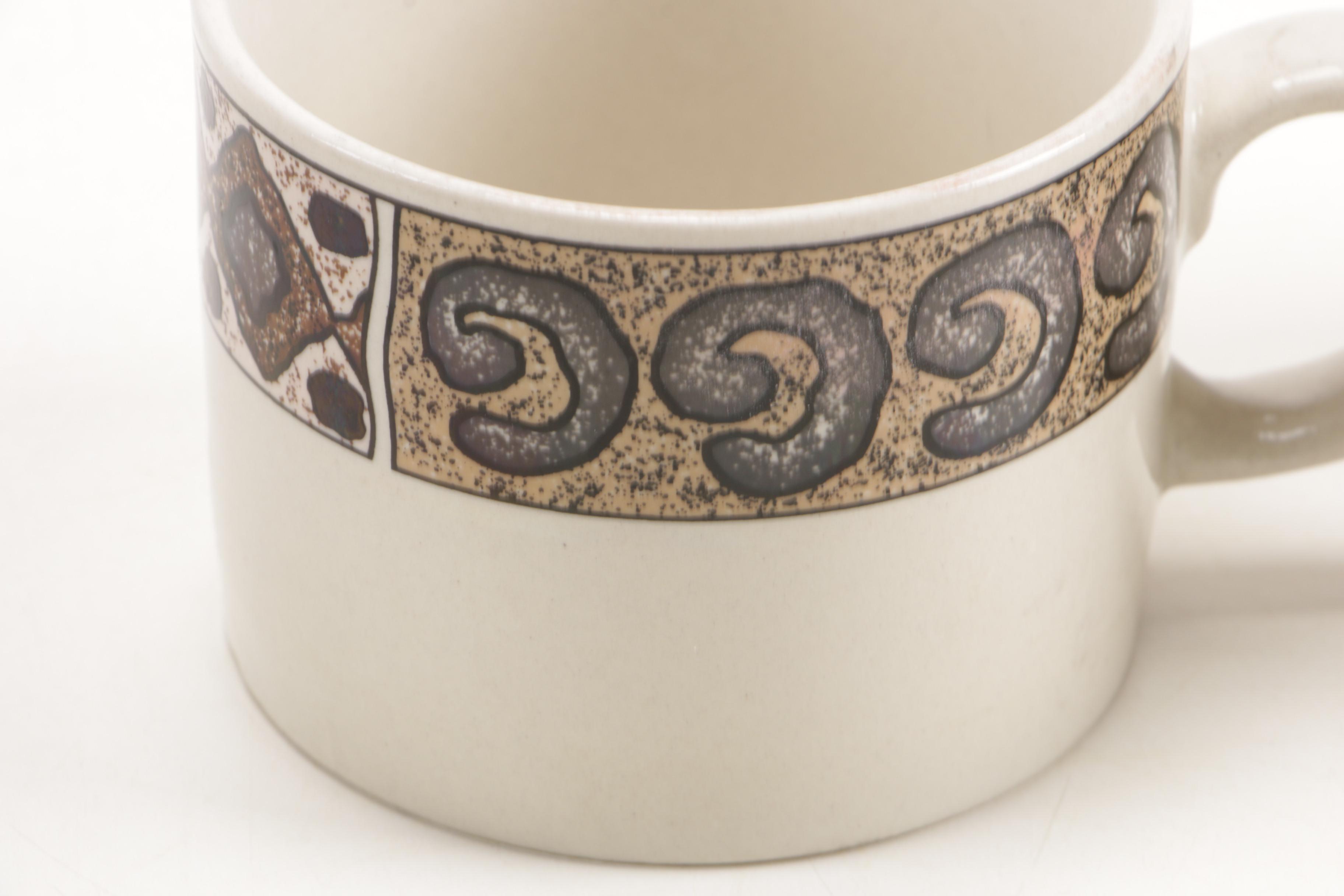 Majesticware by Sakura "Crete" Dinnerware Designed by Sue Zipkin