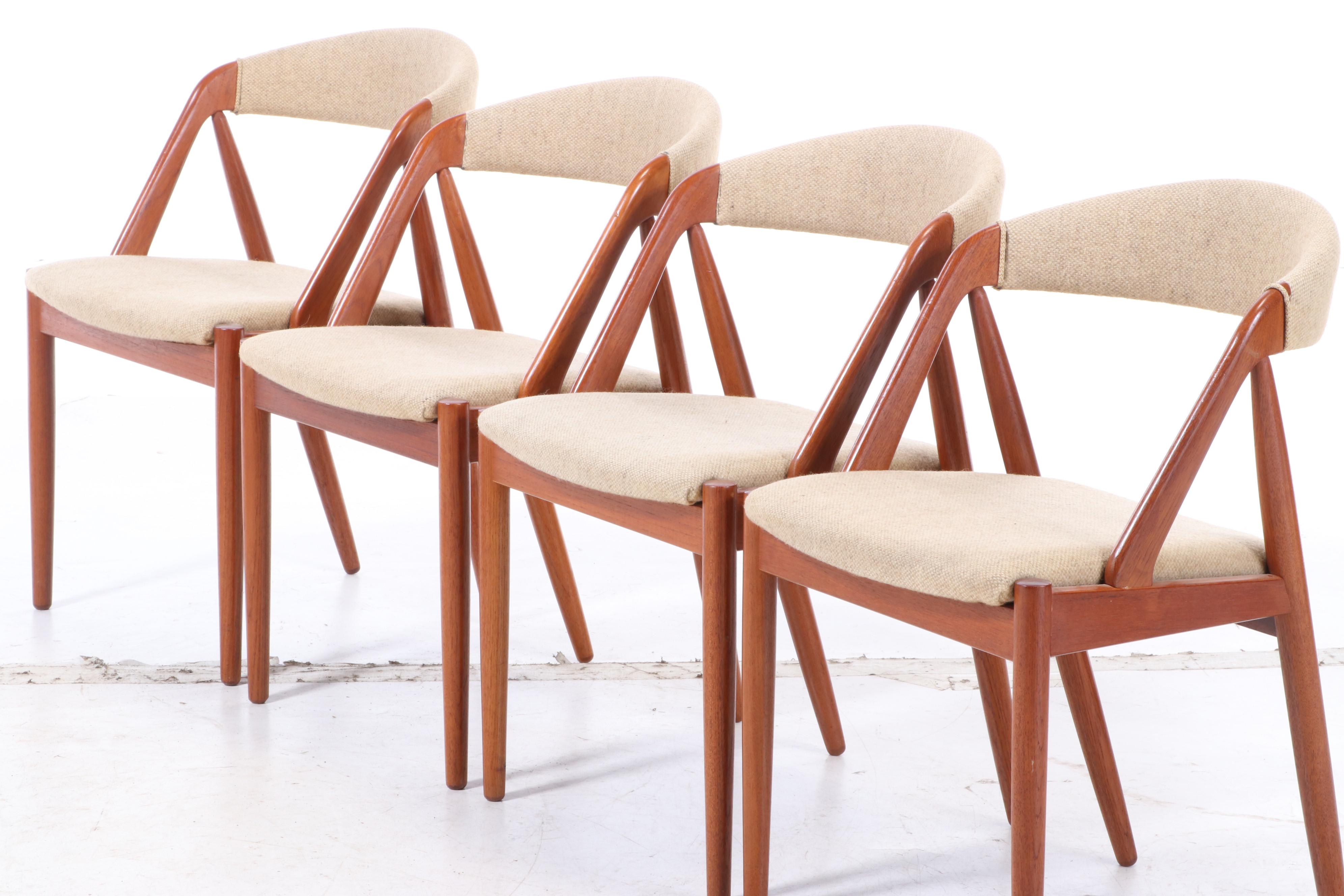 Danish Modern Teak Dining Table and Chairs