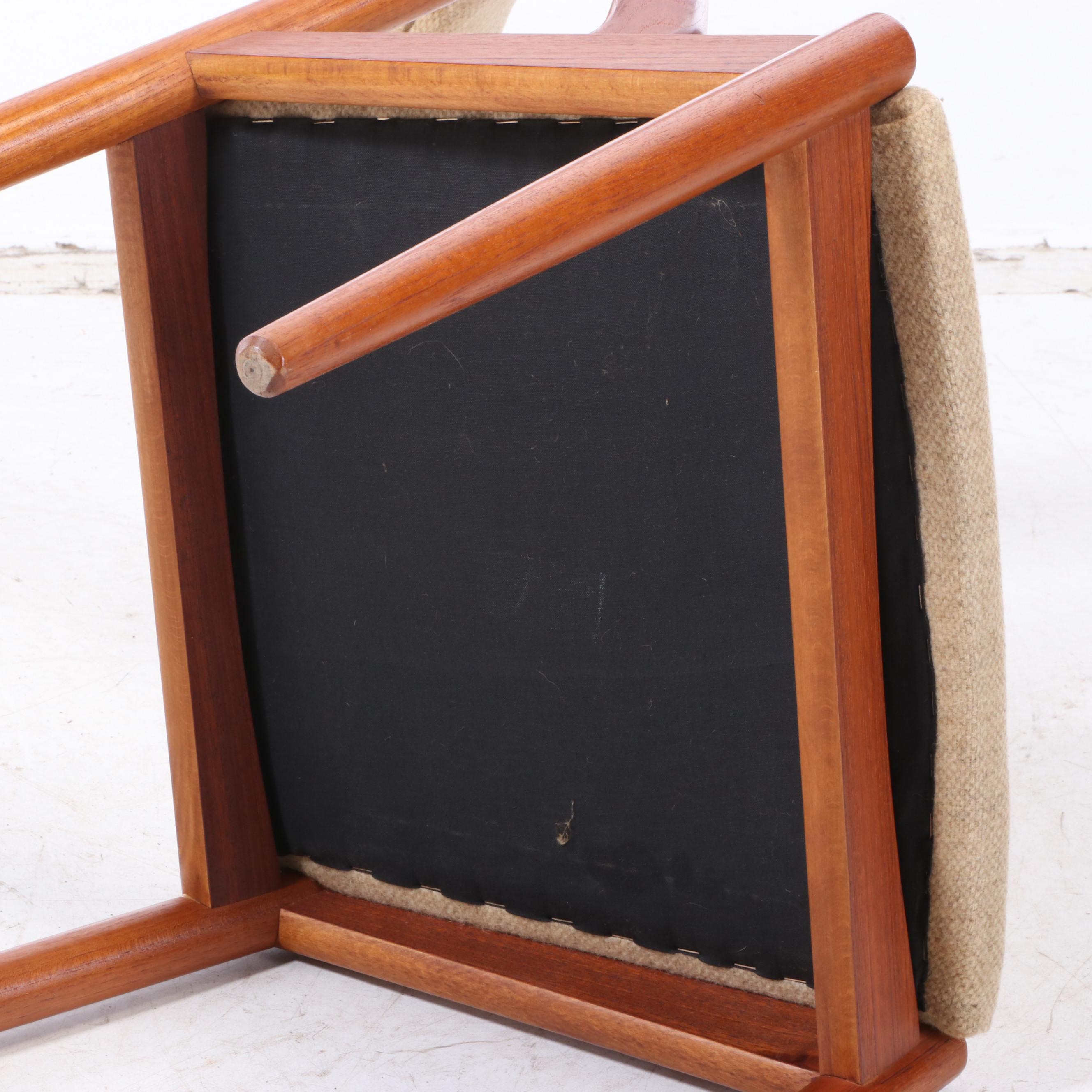 Danish Modern Teak Dining Table and Chairs