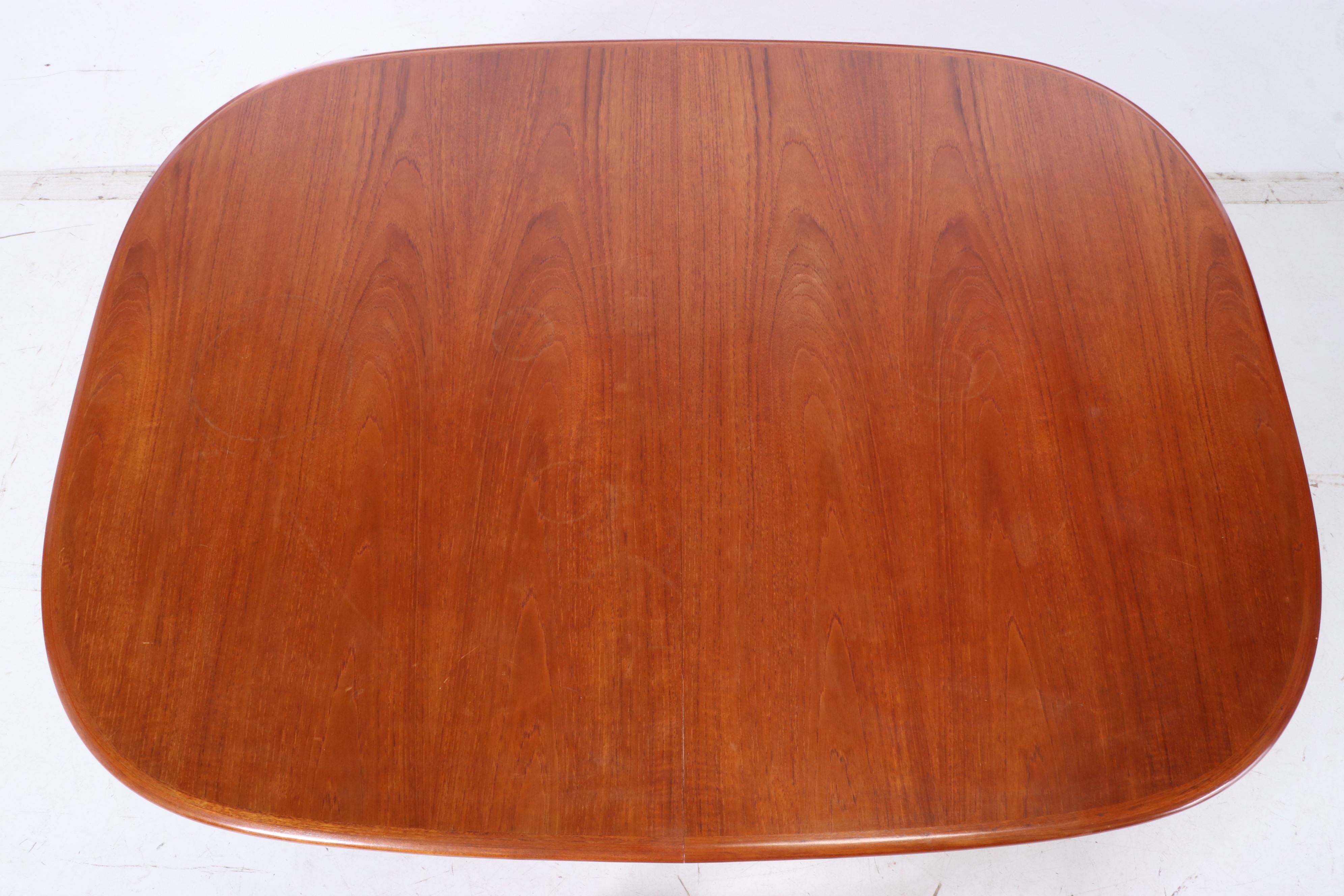 Danish Modern Teak Dining Table and Chairs