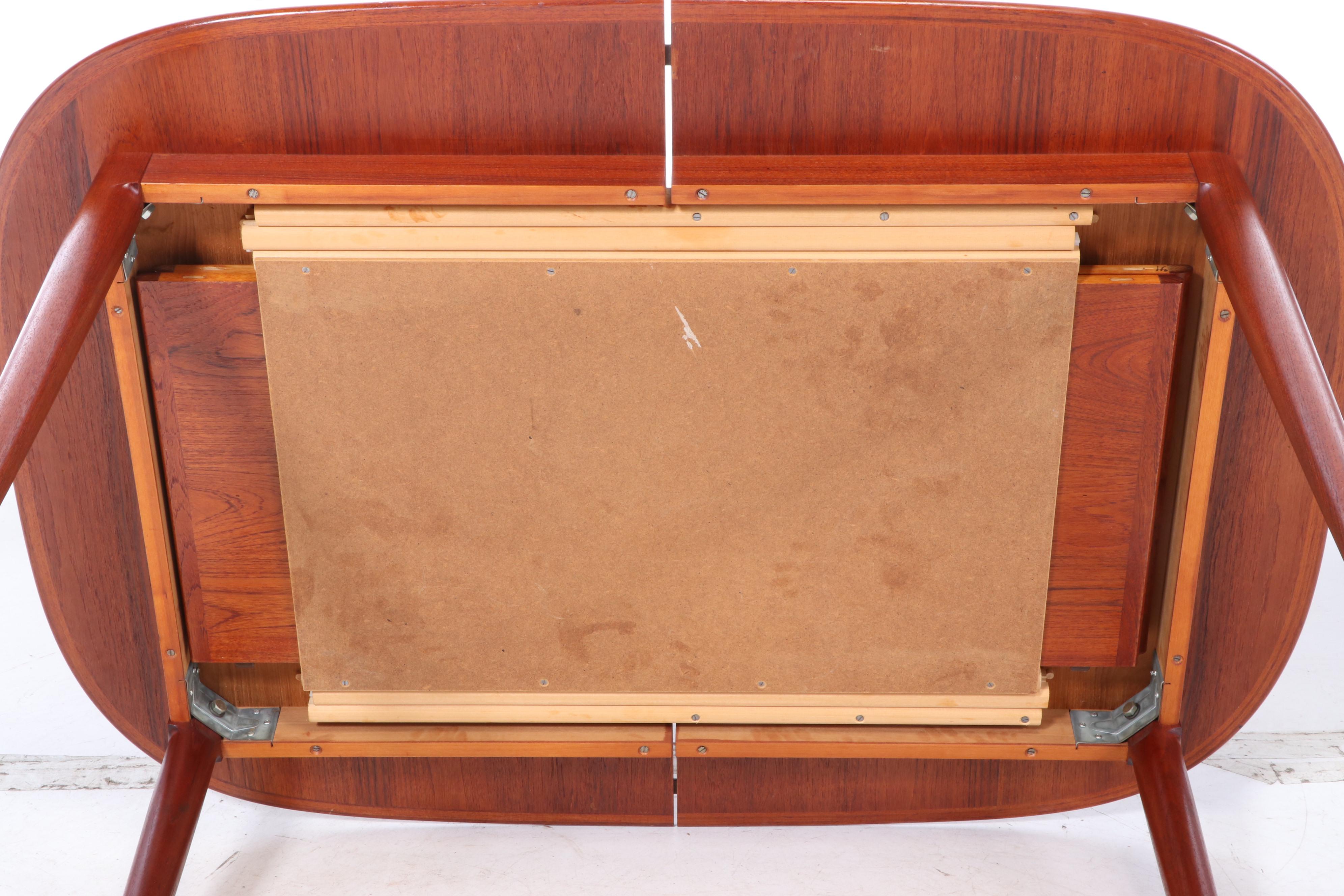 Danish Modern Teak Dining Table and Chairs