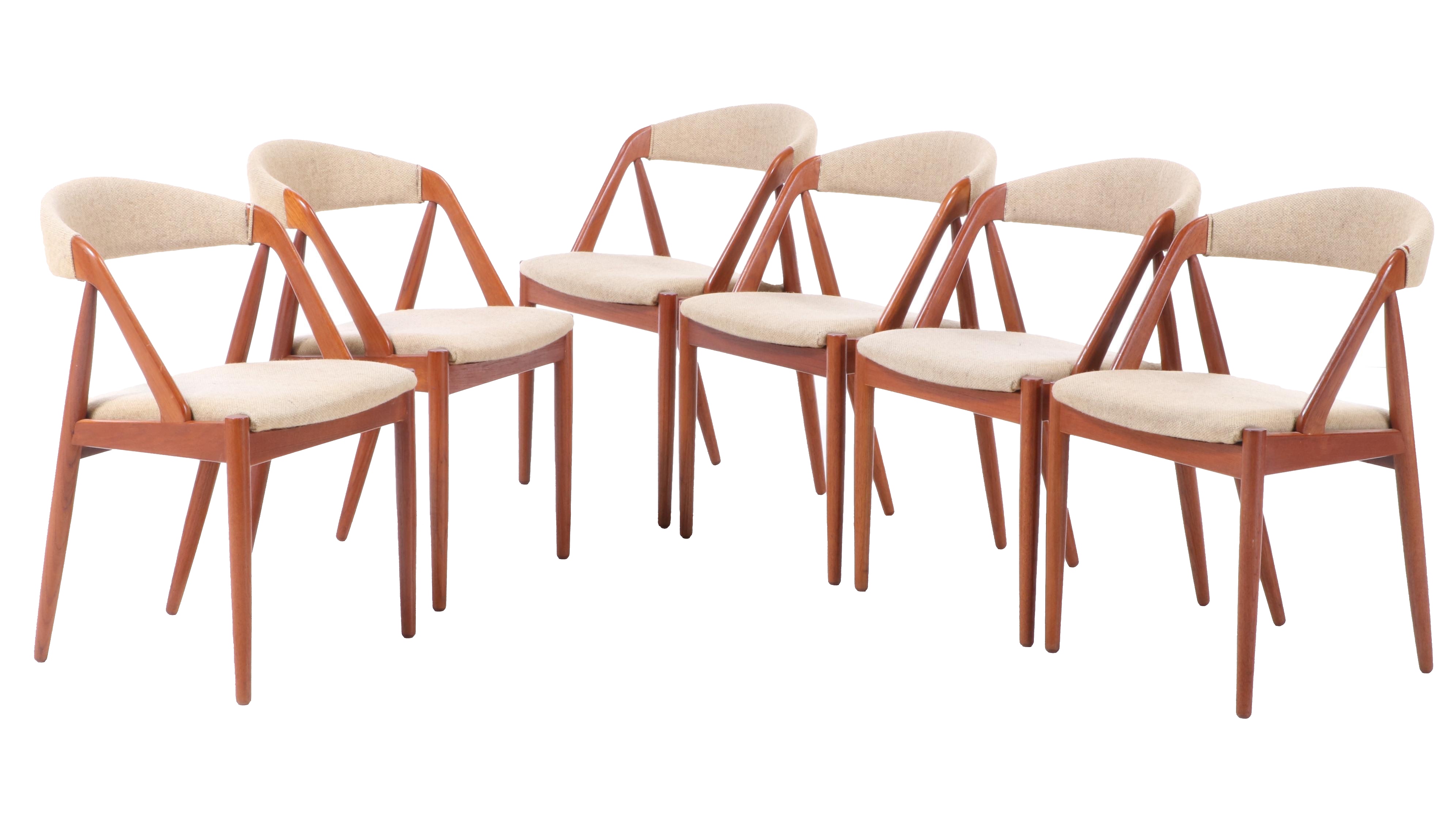 Danish Modern Teak Dining Table and Chairs