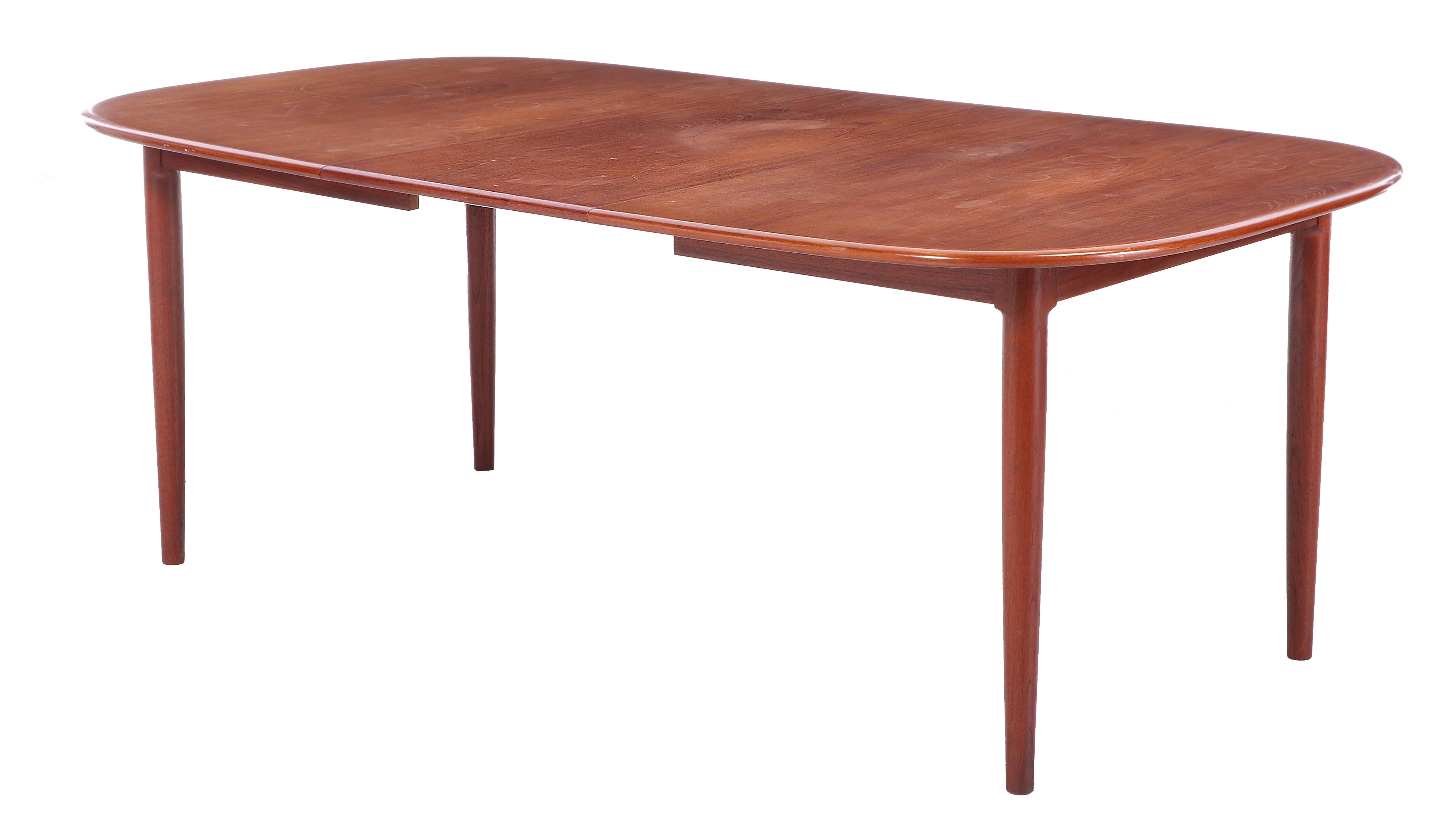 Danish Modern Teak Dining Table and Chairs