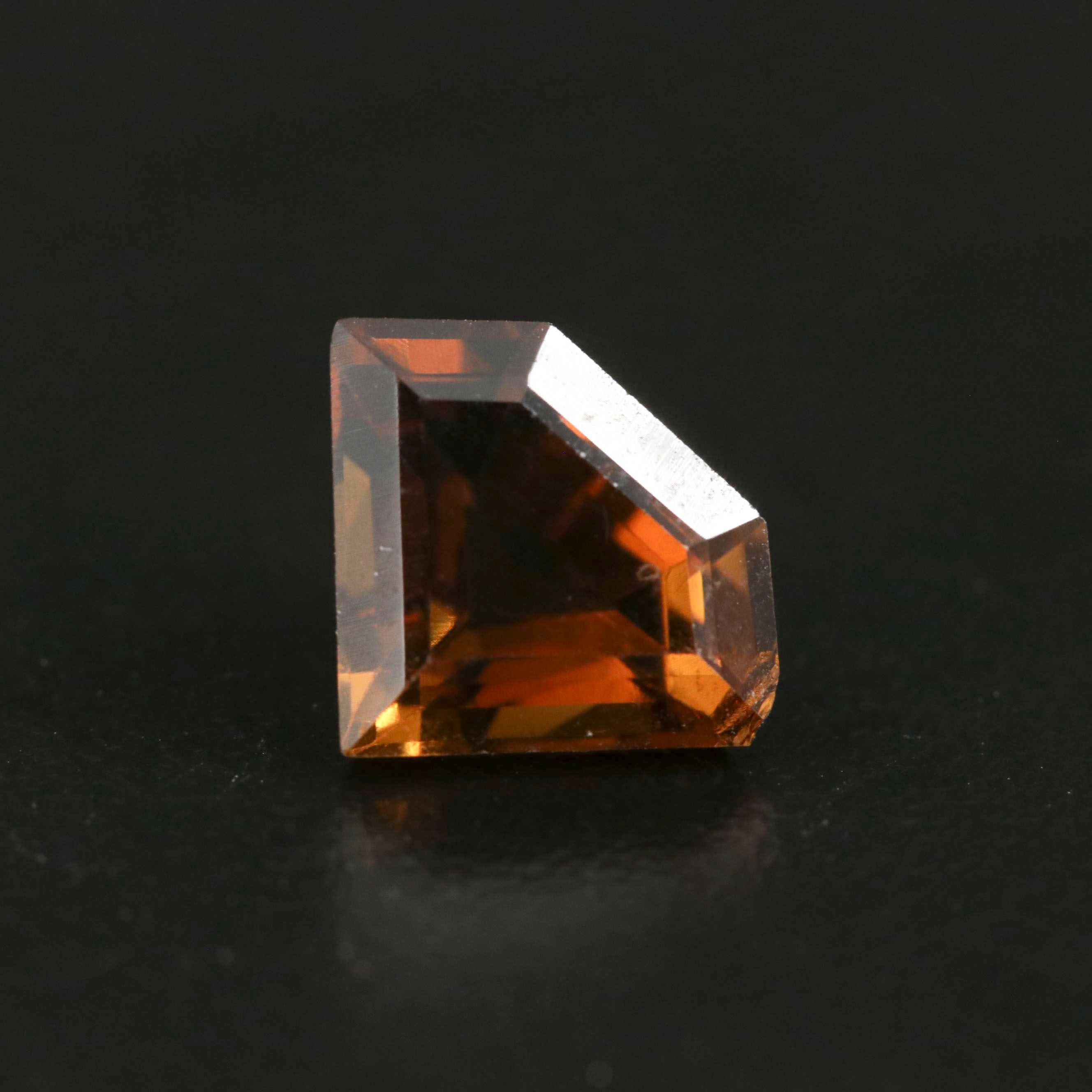 Loose 3.96 CT Faceted Smoky Quartz