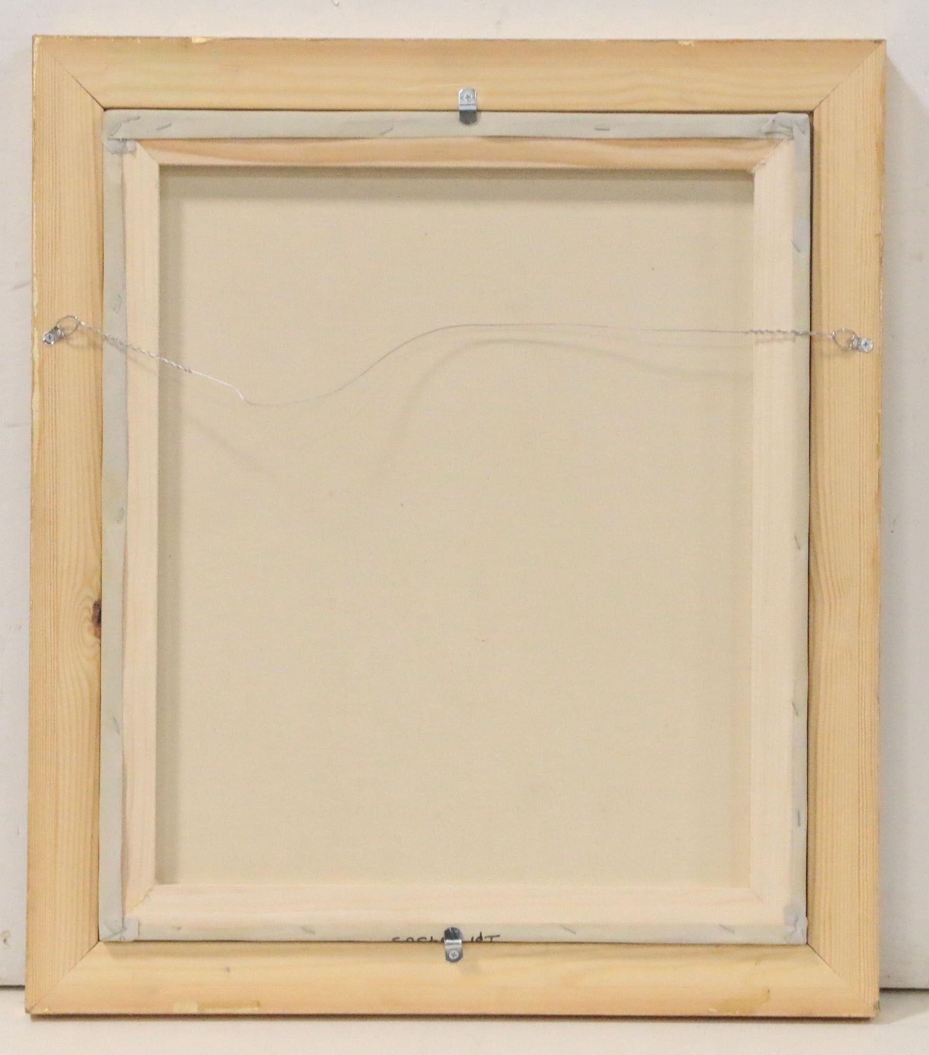 Oil Painting after Alfredo Rodriguez "Two Feathers"