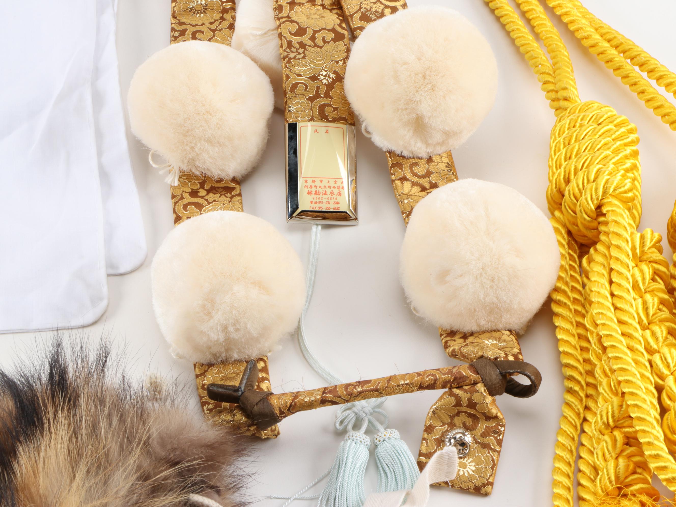 Shugendo Yamabushi Tokin, Yuigesa, Hisshiki and Other Vestments