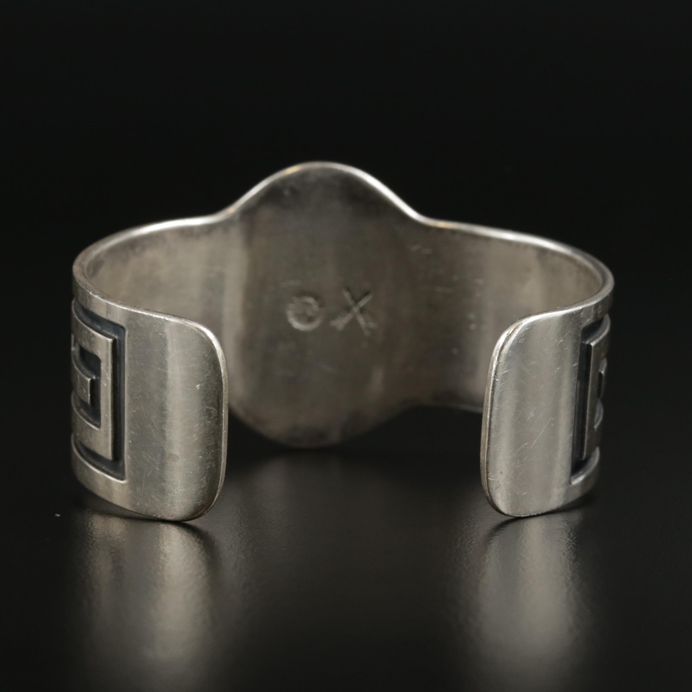 Wallie Sekayumptewa Hopi Sterling Cuff
