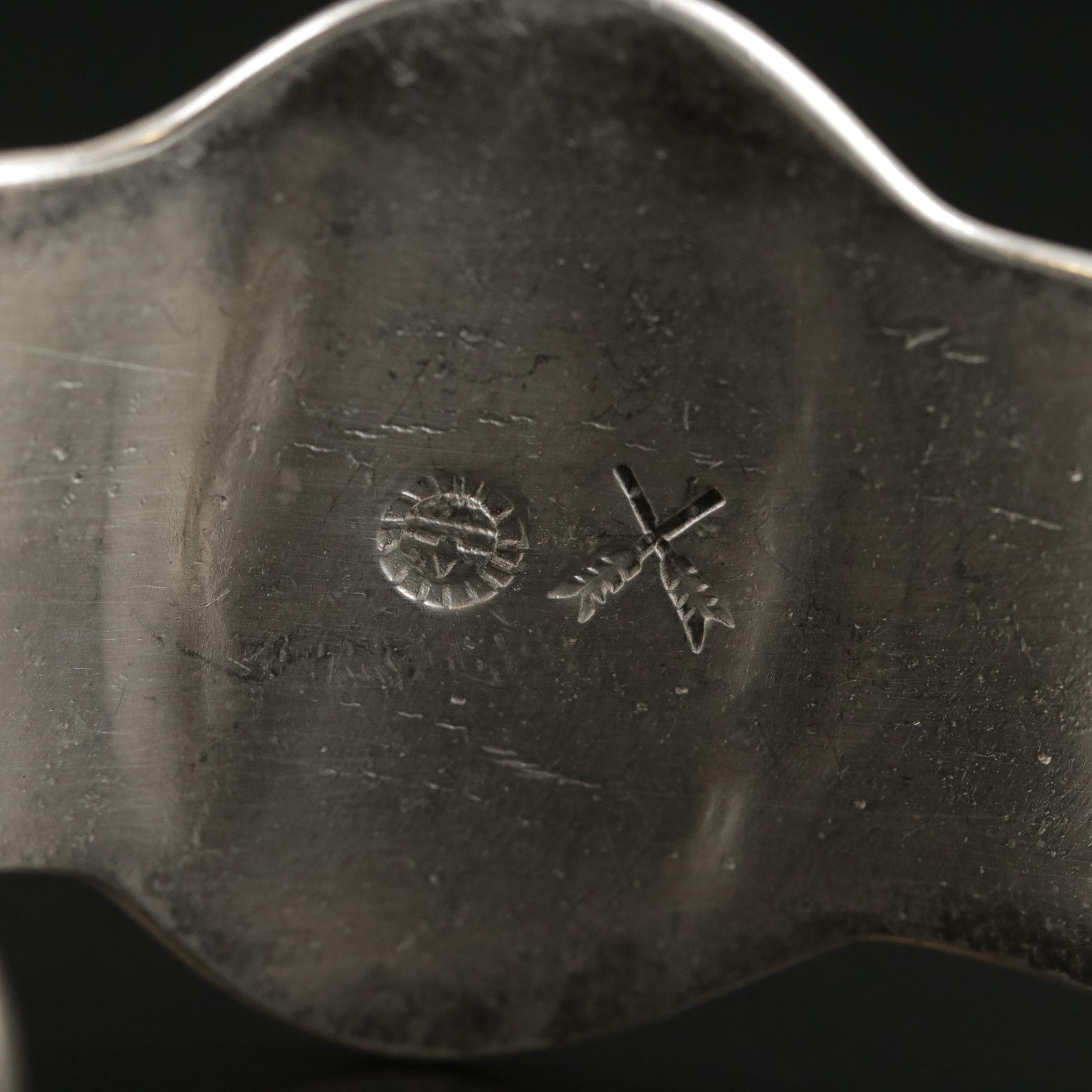 Wallie Sekayumptewa Hopi Sterling Cuff