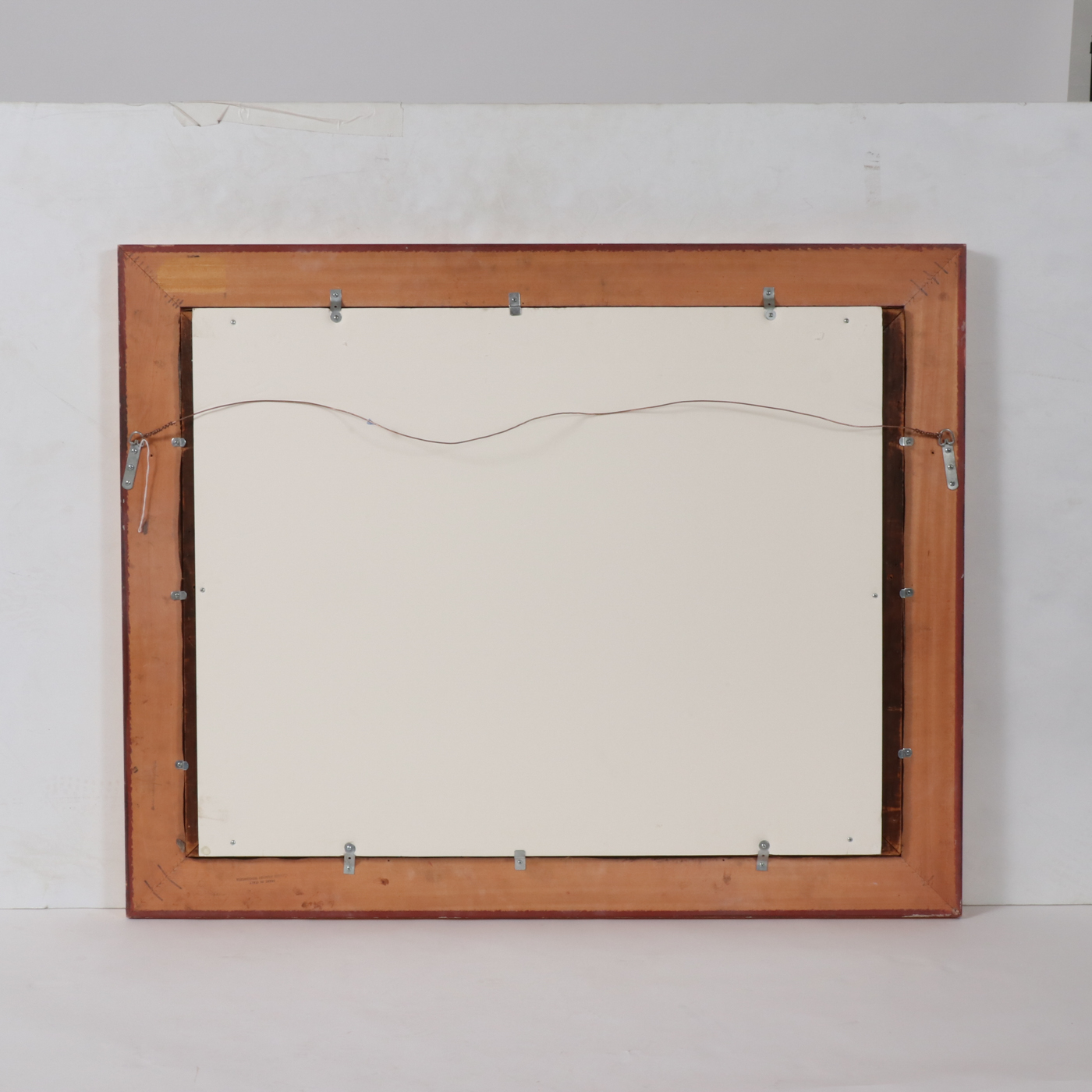 Thomas Corwin Lindsay Monumental Landscape Oil Painting "Autumn Forest"