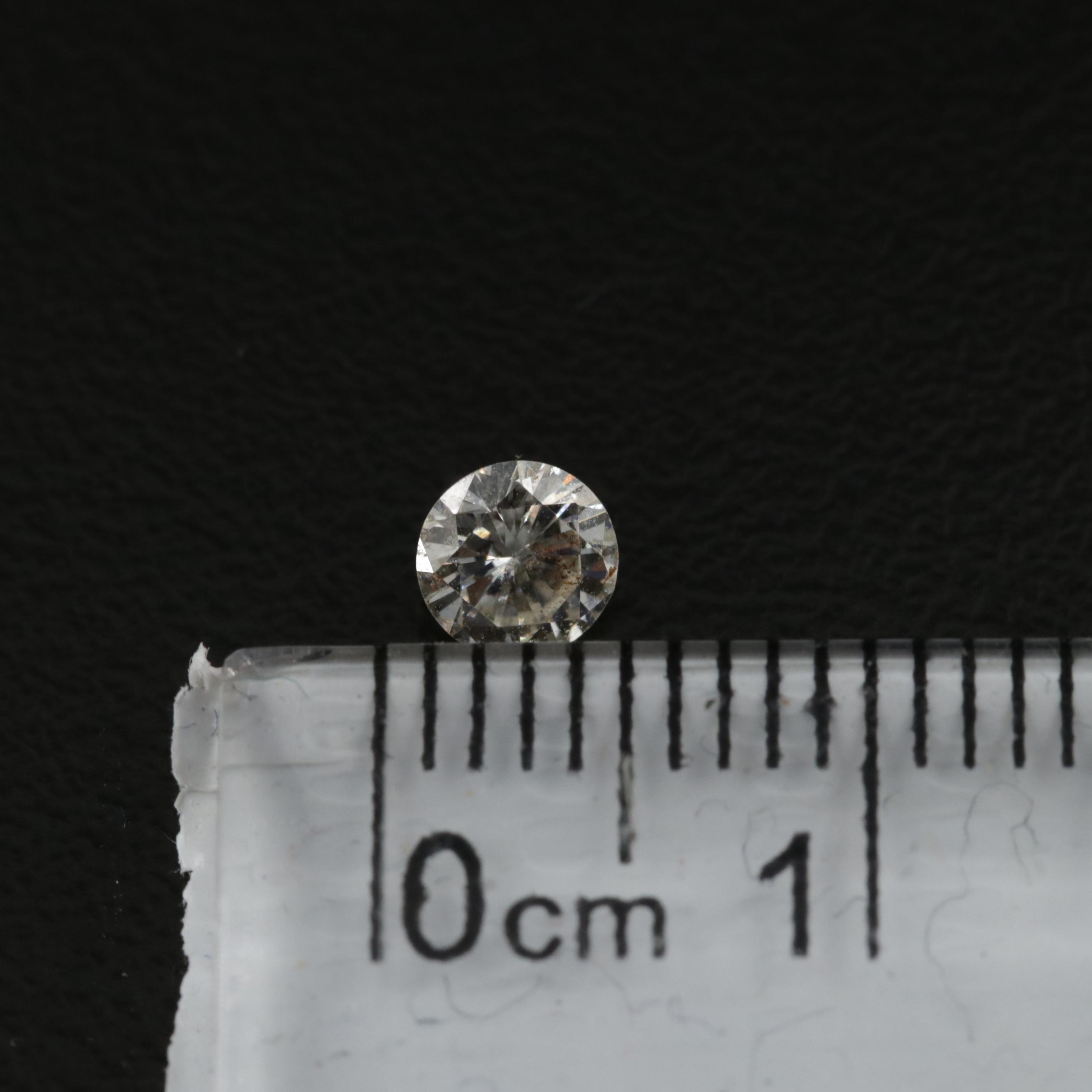 Loose 0.61 CTW Diamond and Diamond Simulant Gemstones