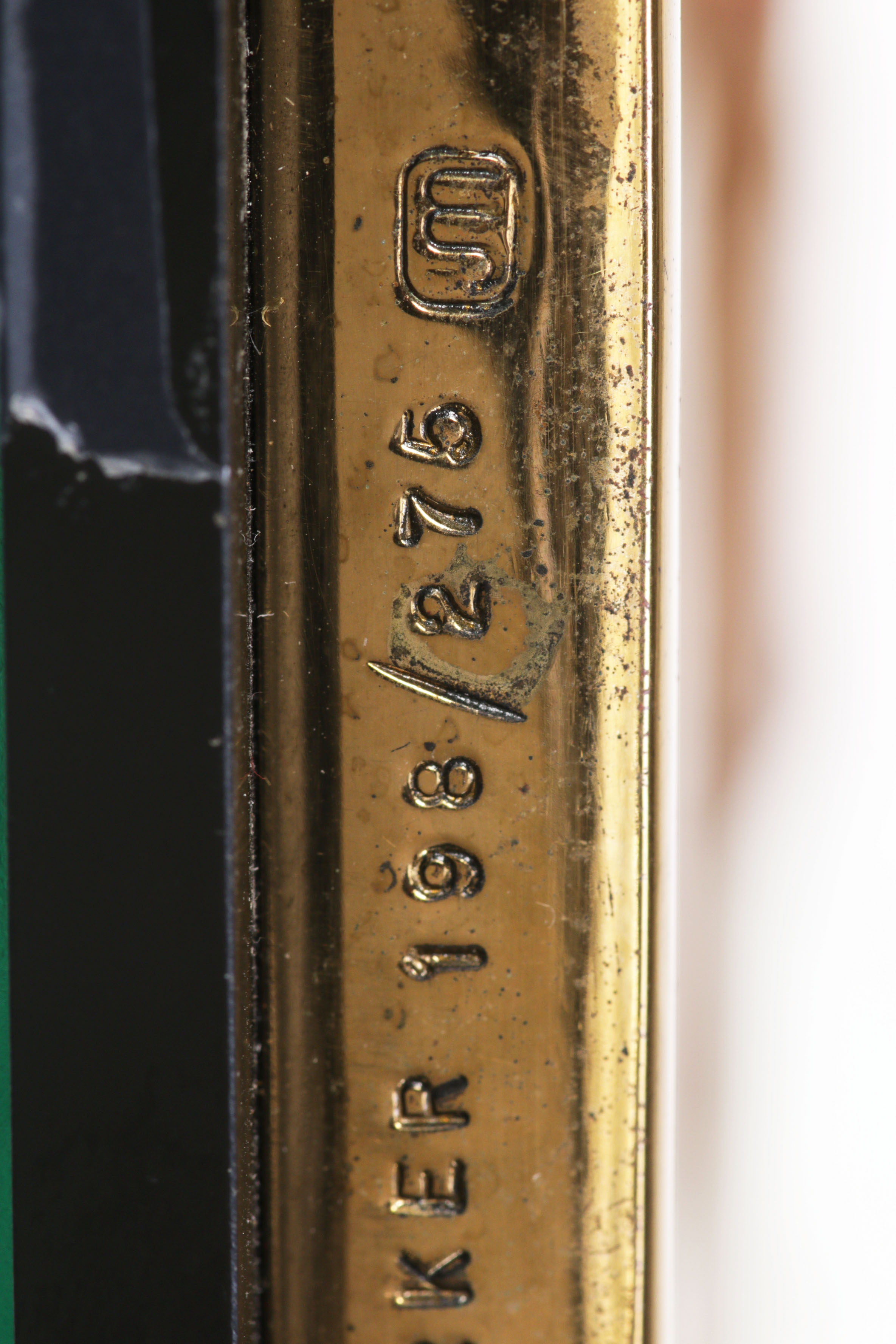 Erté Limited Edition "Femme Fatale" Cold Painted Bronze Vanity Mirror, 1985