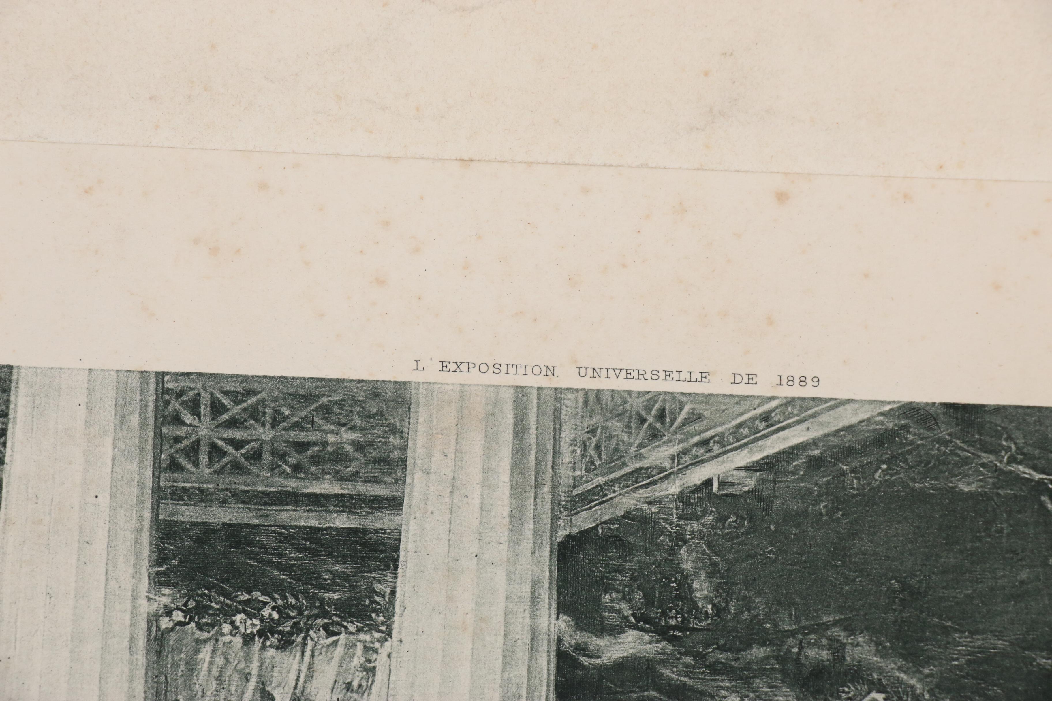 Barrie Freres Photogravures for Chefs-D'Oeuvre de L'Exposition Universelle, 1889