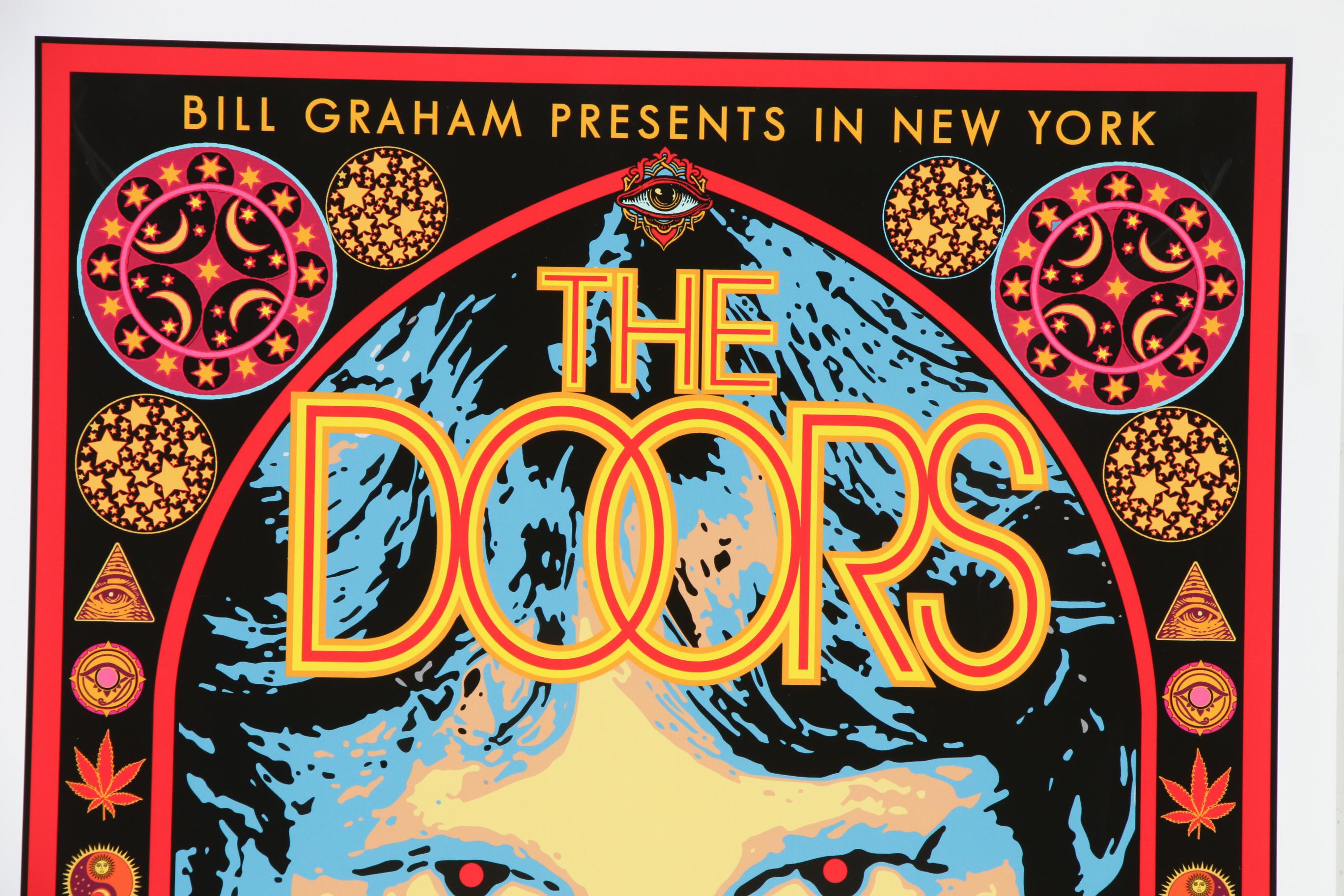 David Edward Byrd Giclée "The Doors - Debut - Fillmore East - 1969"