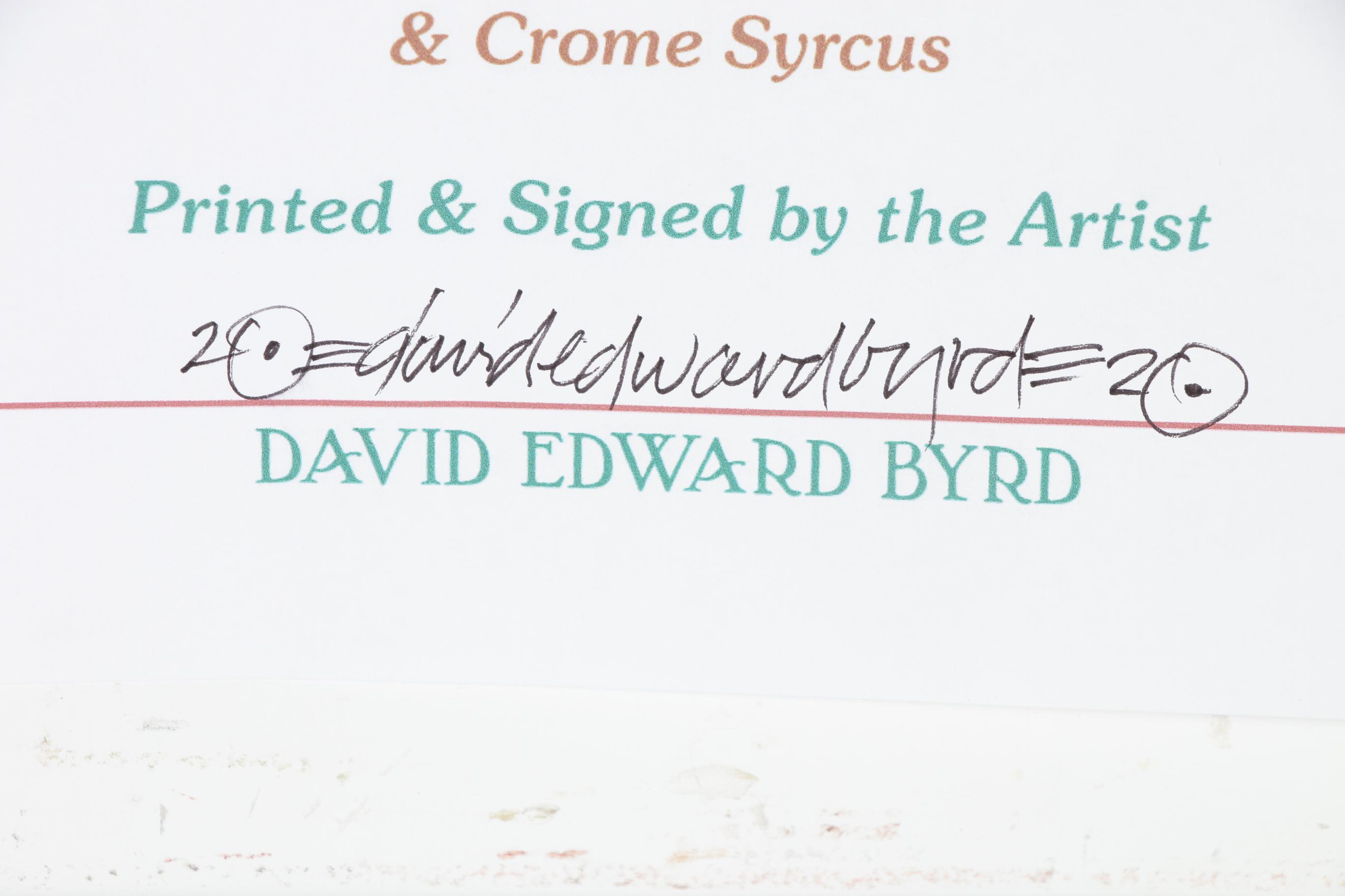 David Edward Byrd Giclée "The Doors - Debut - Fillmore East - 1969"