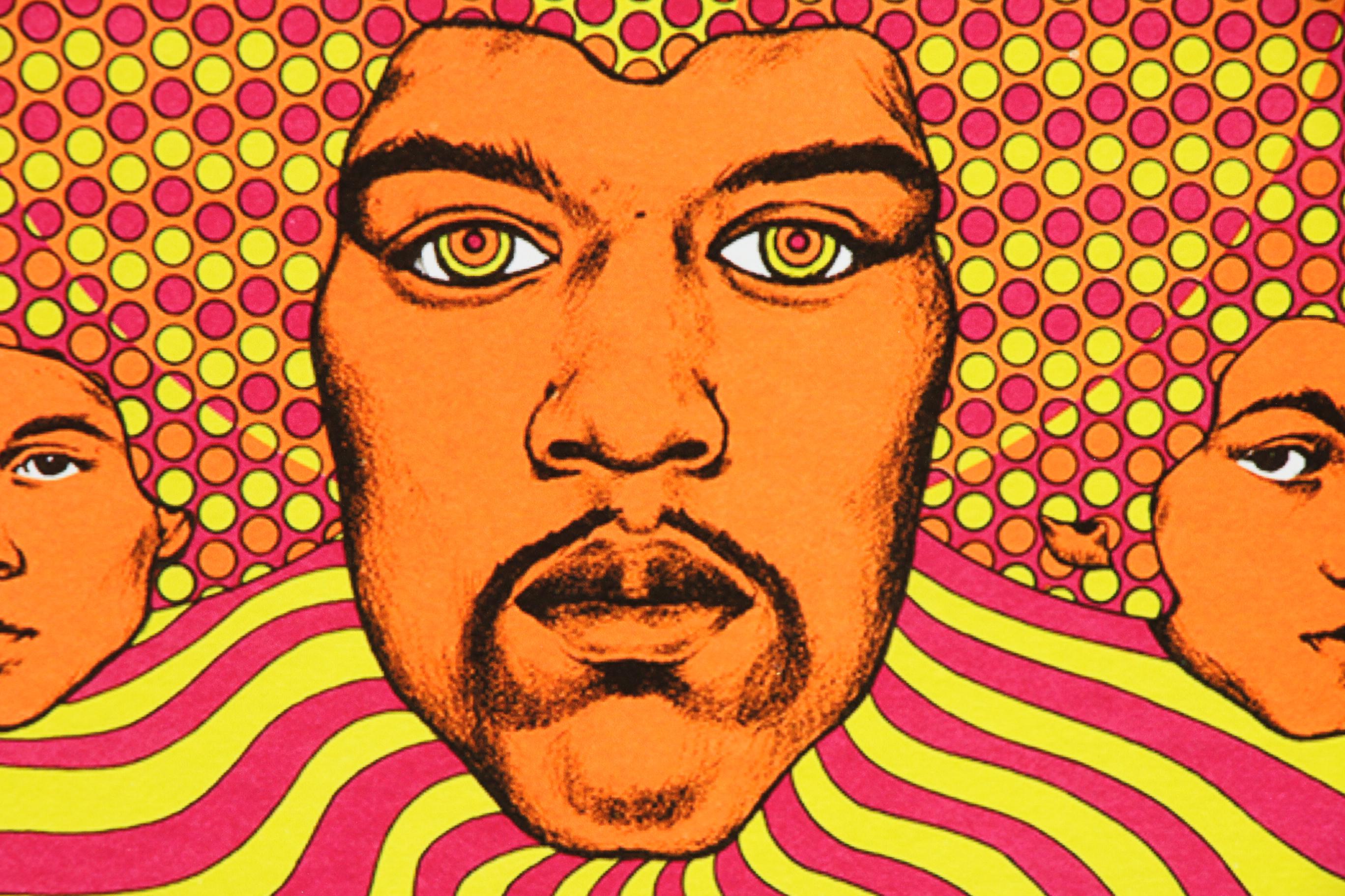 David Edward Byrd Giclée "Jimi Hendrix at the Fillmore East 1968"