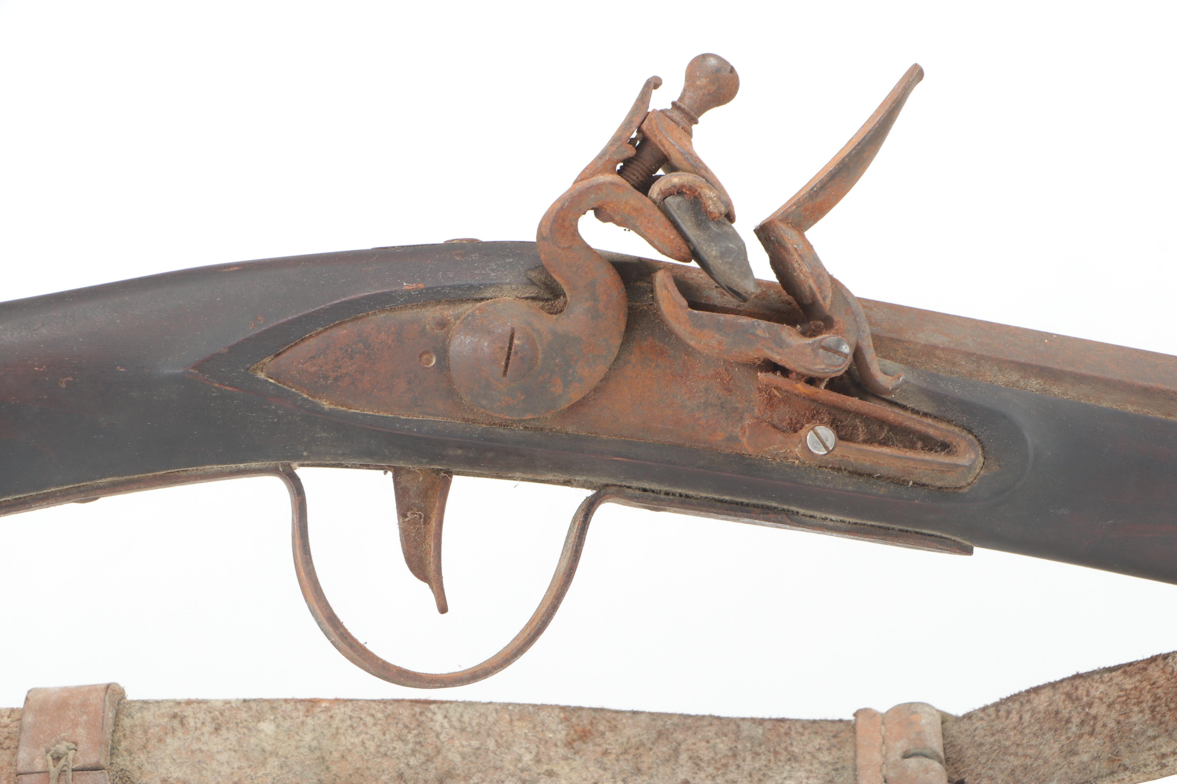 Jackie Brown Flintlock "Canoe Gun" with Sling