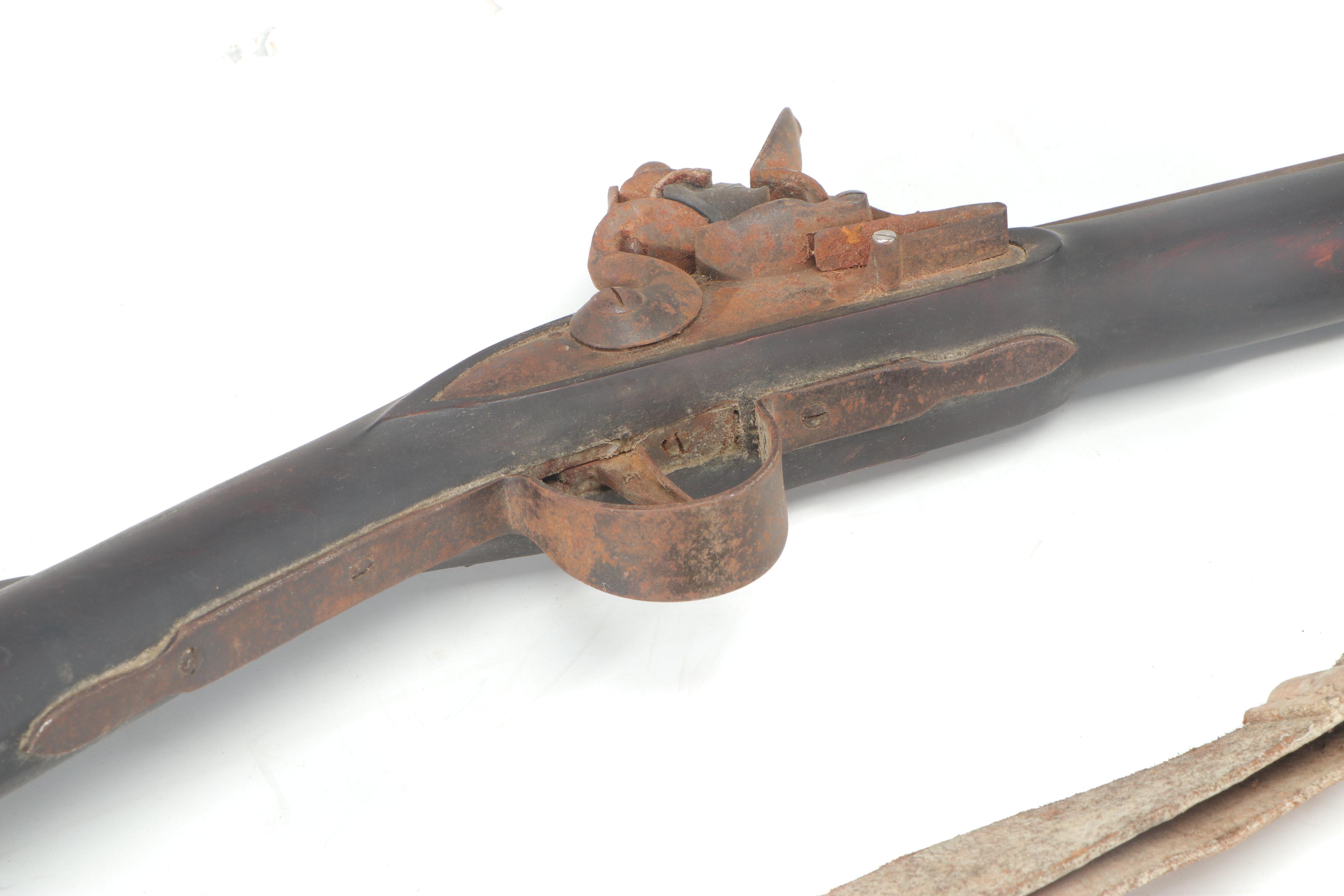 Jackie Brown Flintlock "Canoe Gun" with Sling