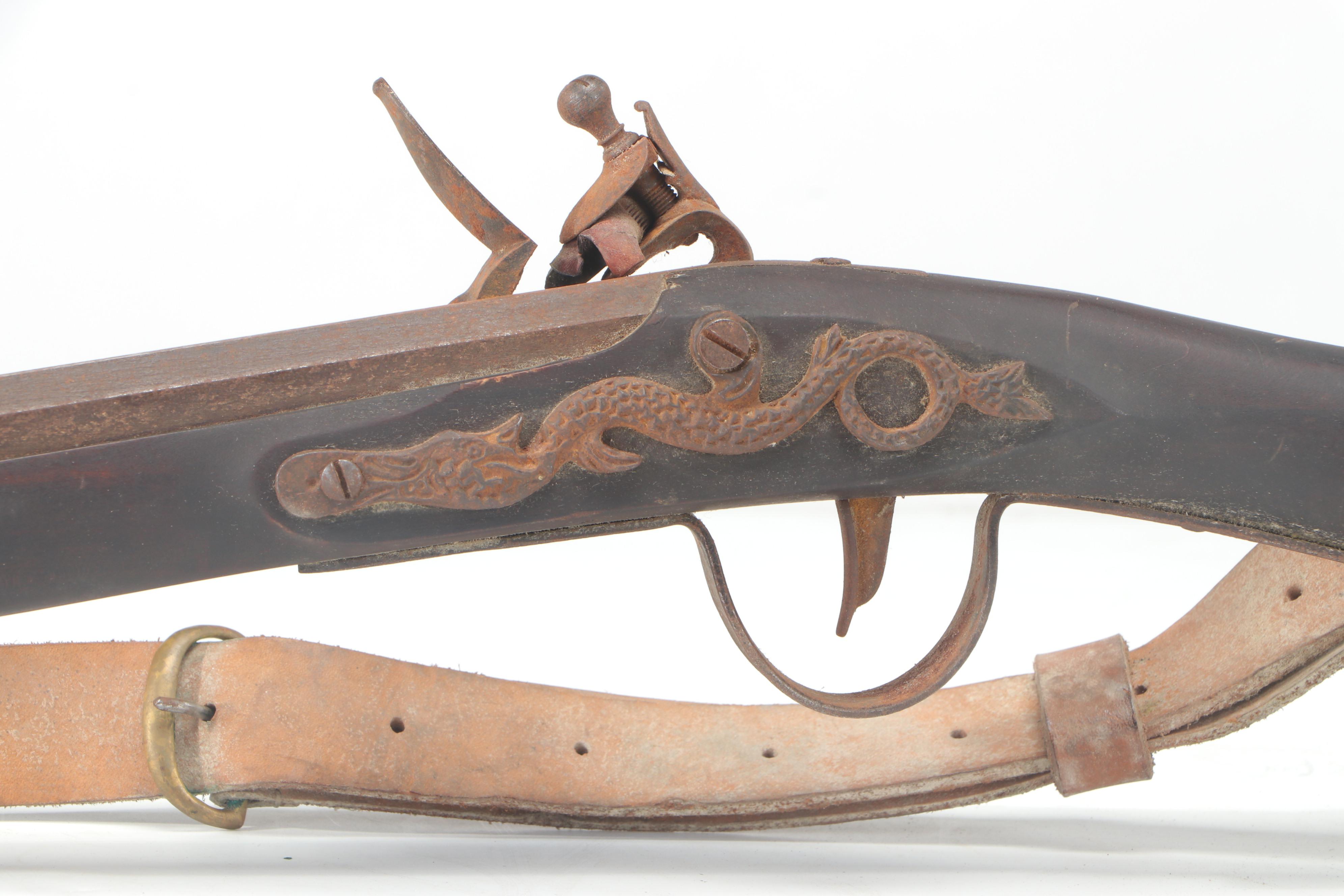 Jackie Brown Flintlock "Canoe Gun" with Sling