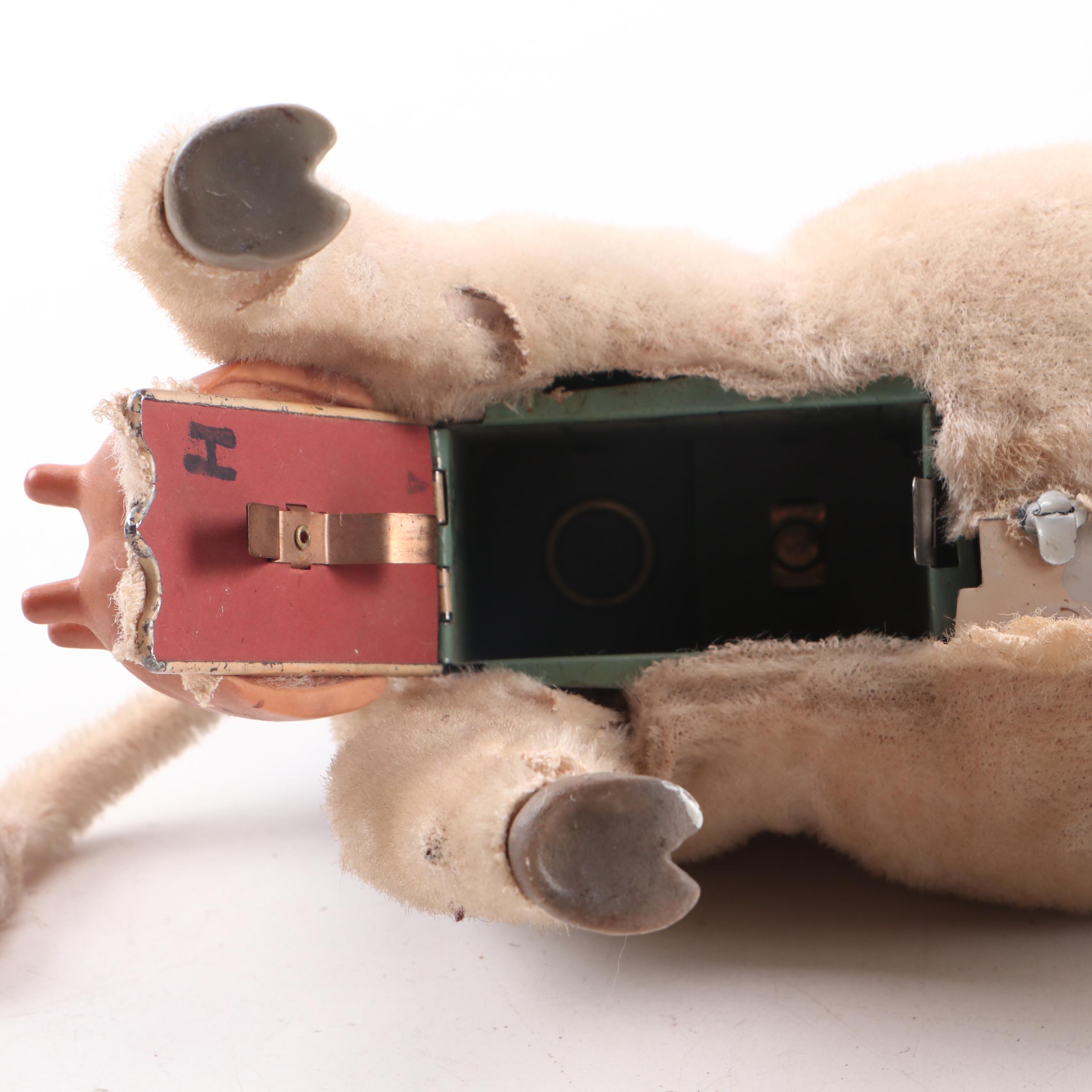 Japanese Battery Operated "Josie" Walking Cow Toy, Mid-20th Century