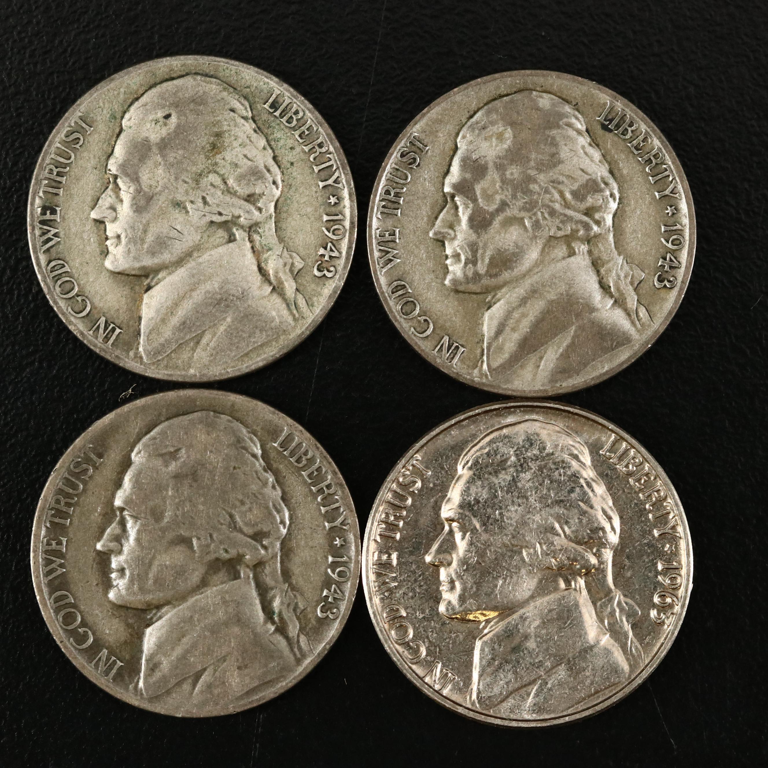 Collection of Vintage Nickels