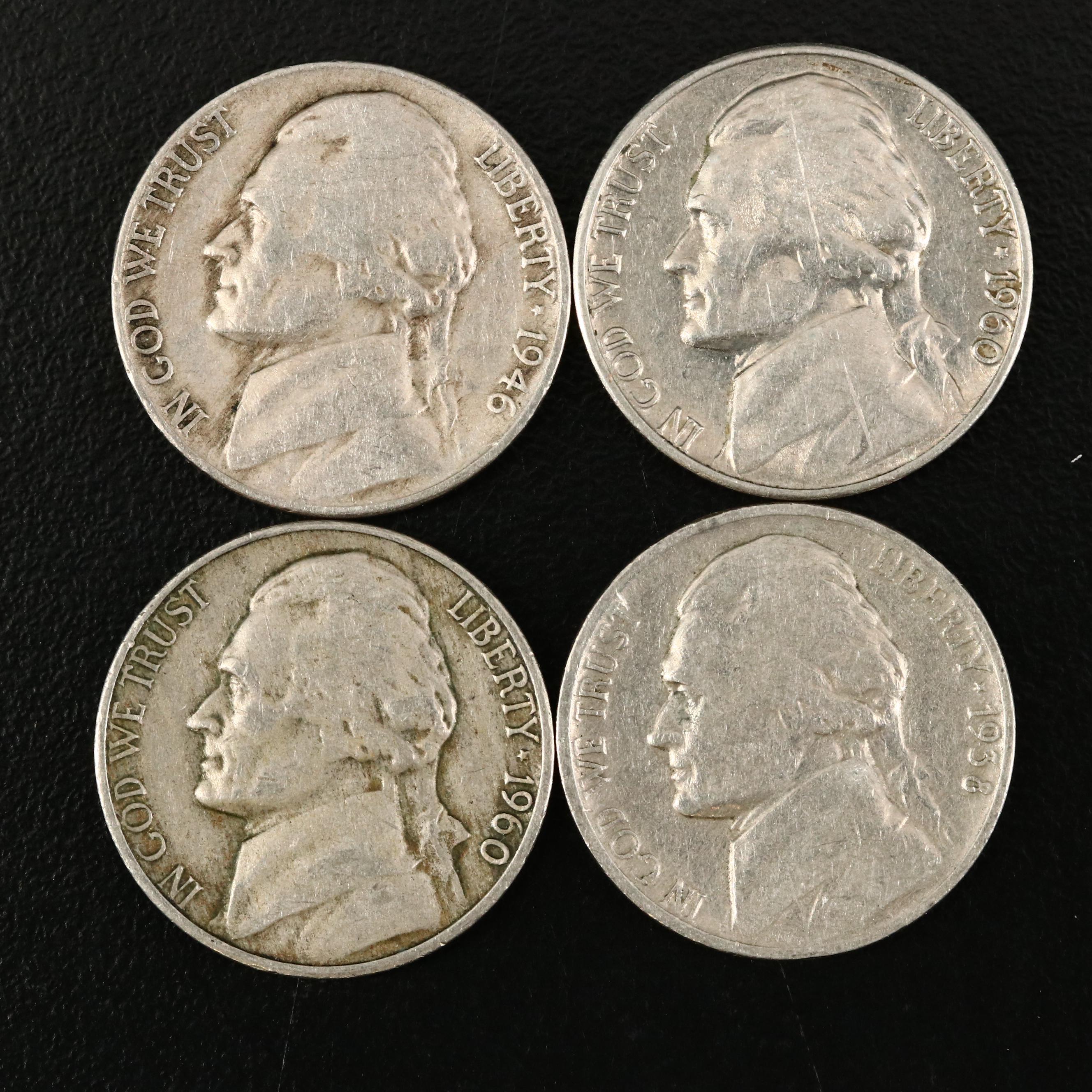 Collection of Vintage Nickels
