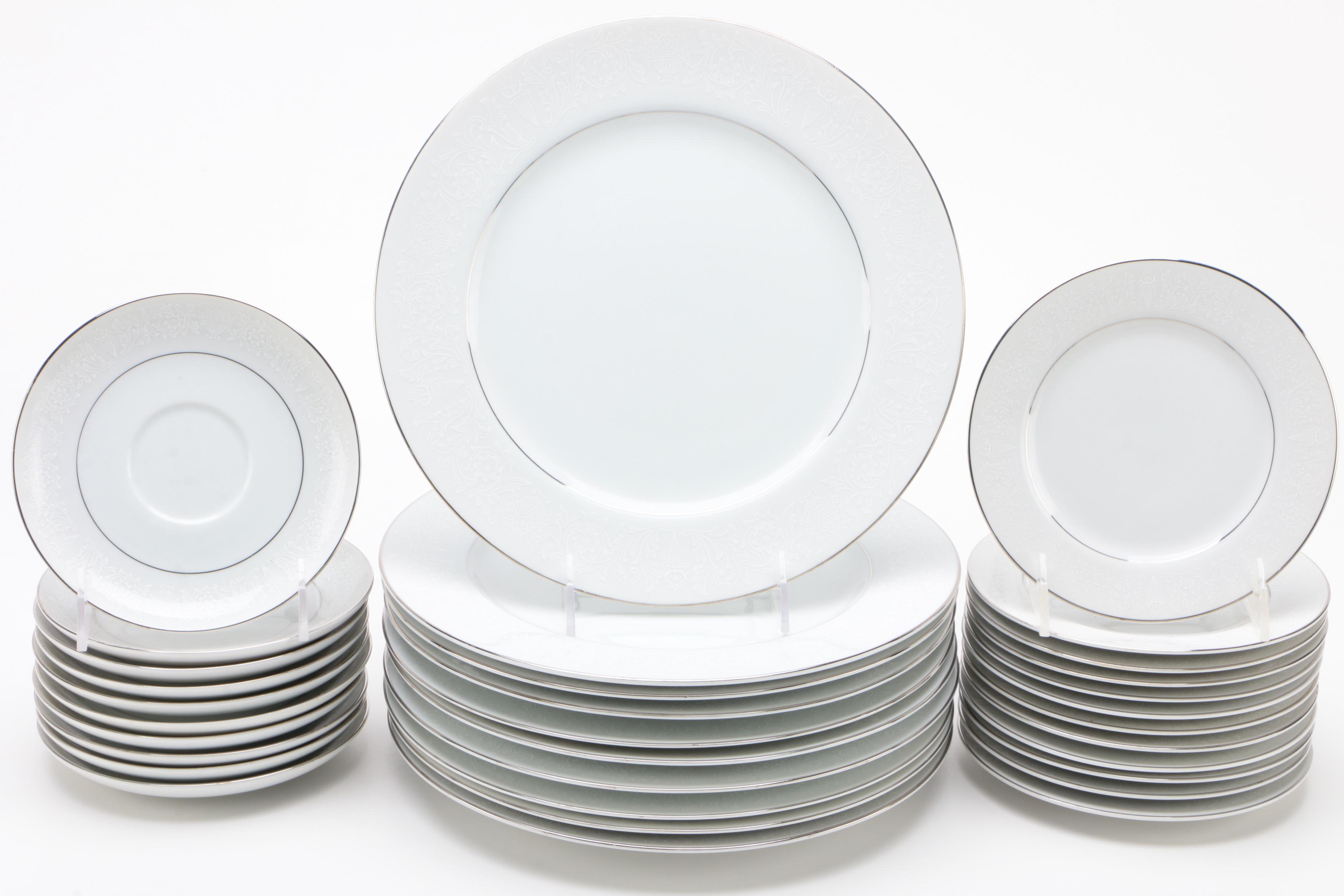 Crown Victoria "Lovelace" Bone China Dinner and Serveware