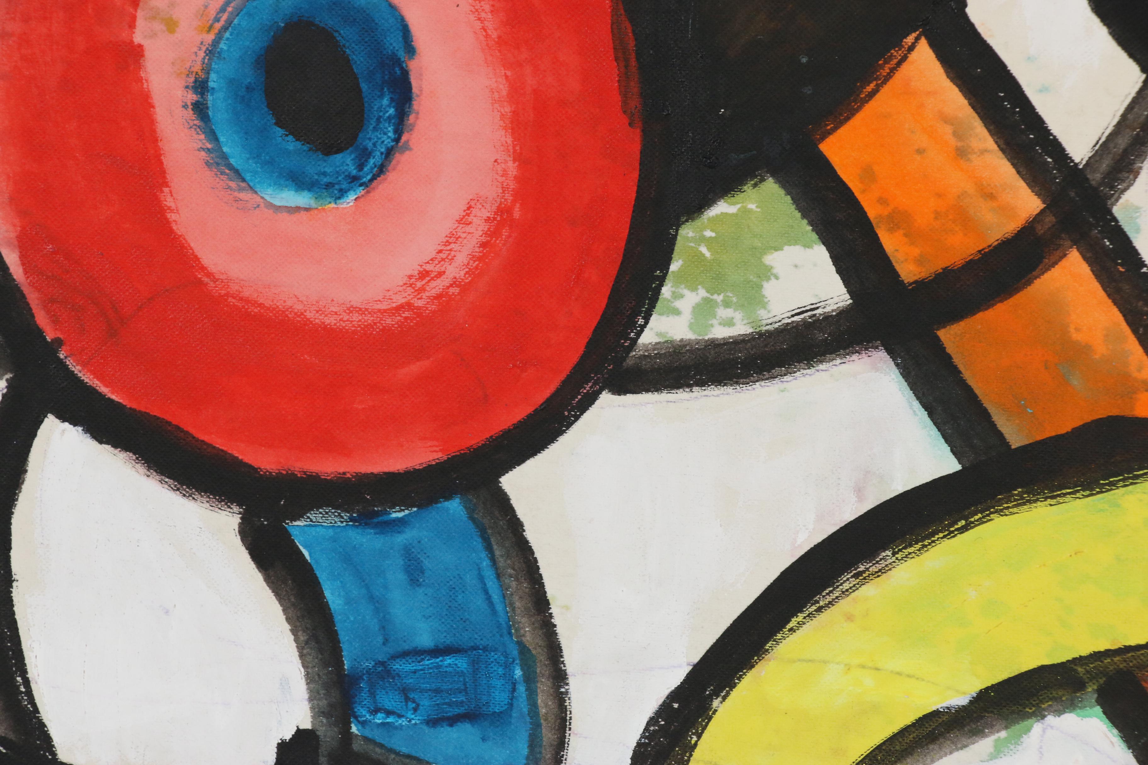 Charles Tullio Abstract Acrylic Paintings