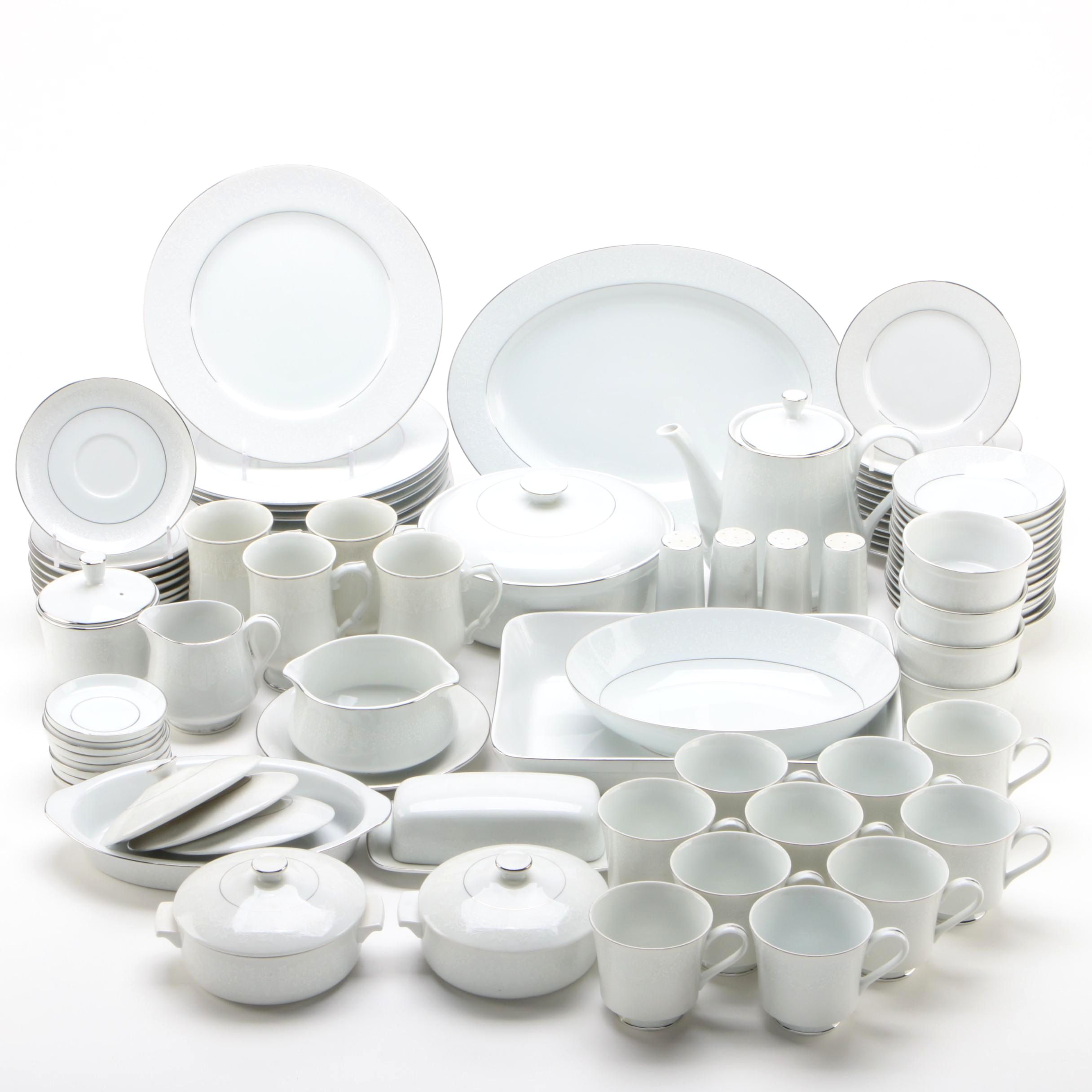 Crown Victoria "Lovelace" Bone China Dinner and Serveware