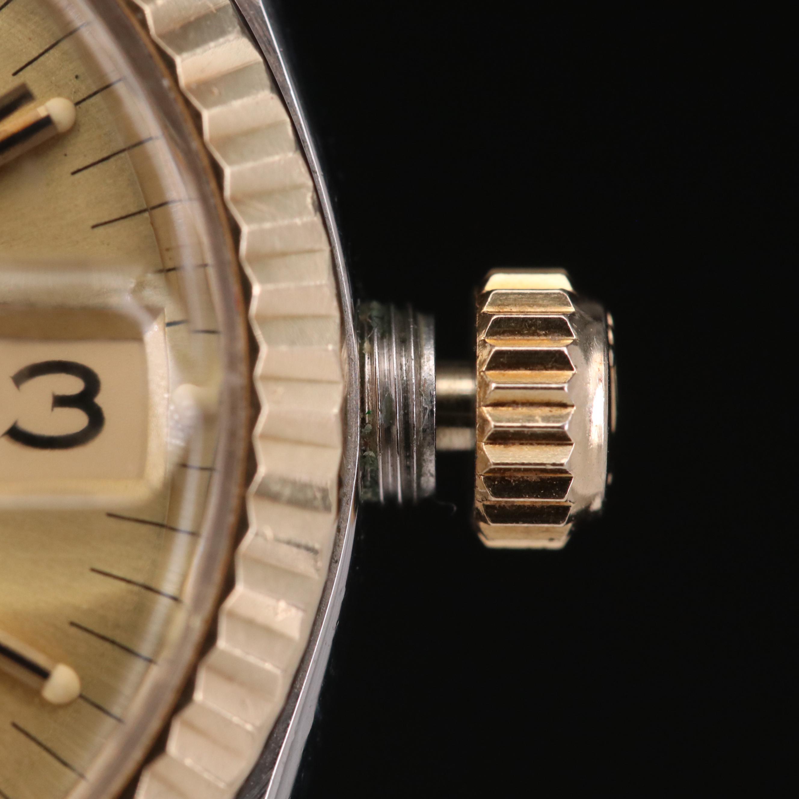 Stainless Steel and 14K Gold Rolex Datejust Automatic Watch,1981