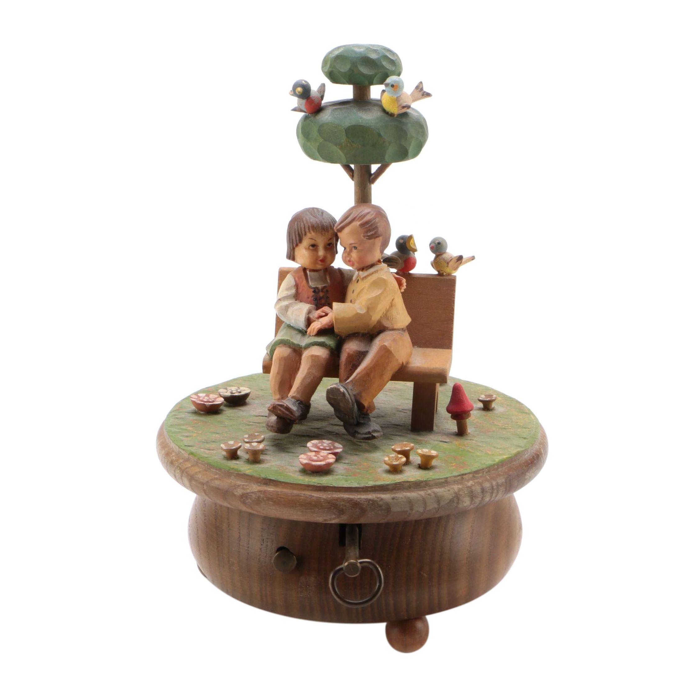 Thorens Swiss and Italian "Love Story" Theme Music Box, 1960s–1970s