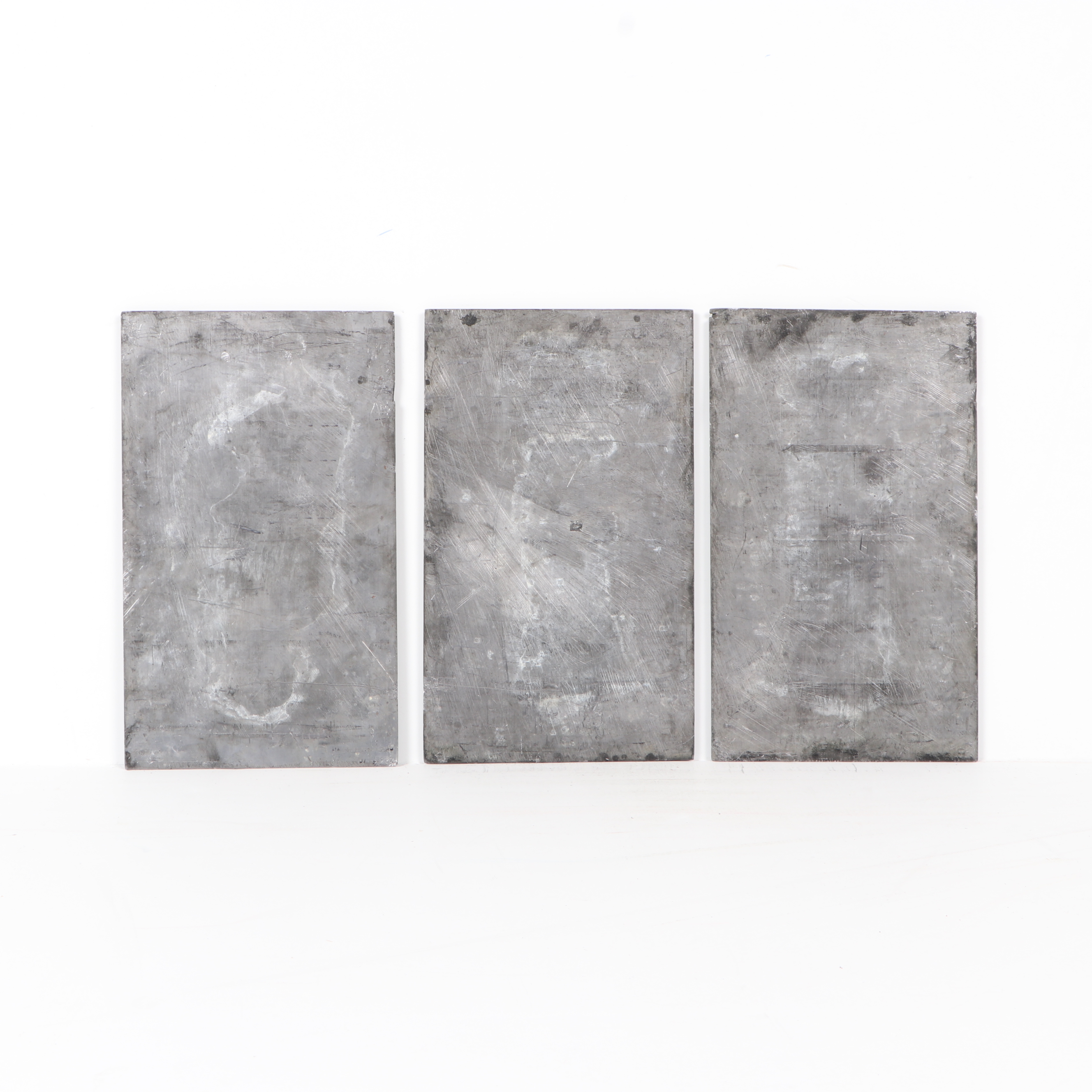 Metal Printing Plates for Book by Cassius Marcellus Clay