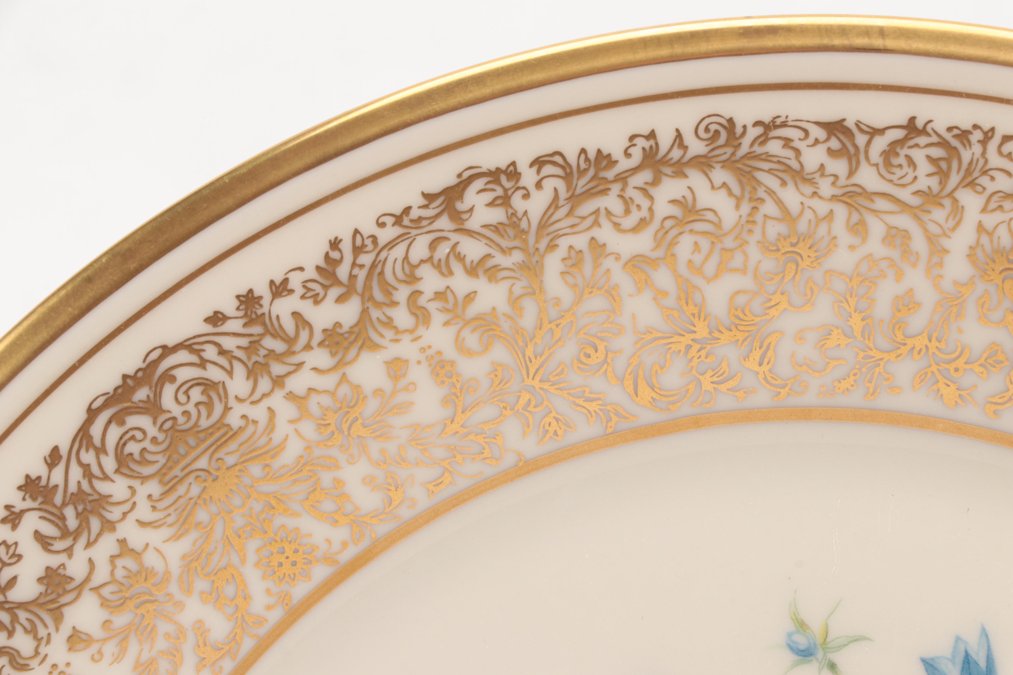 Lenox Limited Edition "Boehm Birds" Dinner Plates, 1970 and 1978