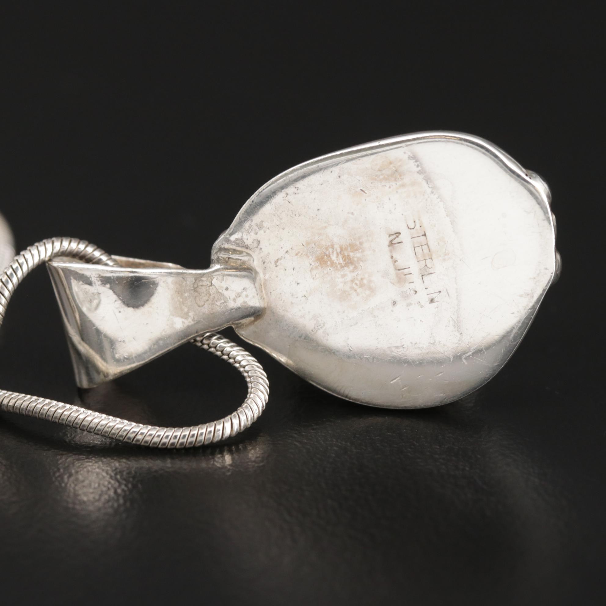 Jack Whittaker Navajo Diné Turquoise Ring and Signed Southwestern Style Necklace