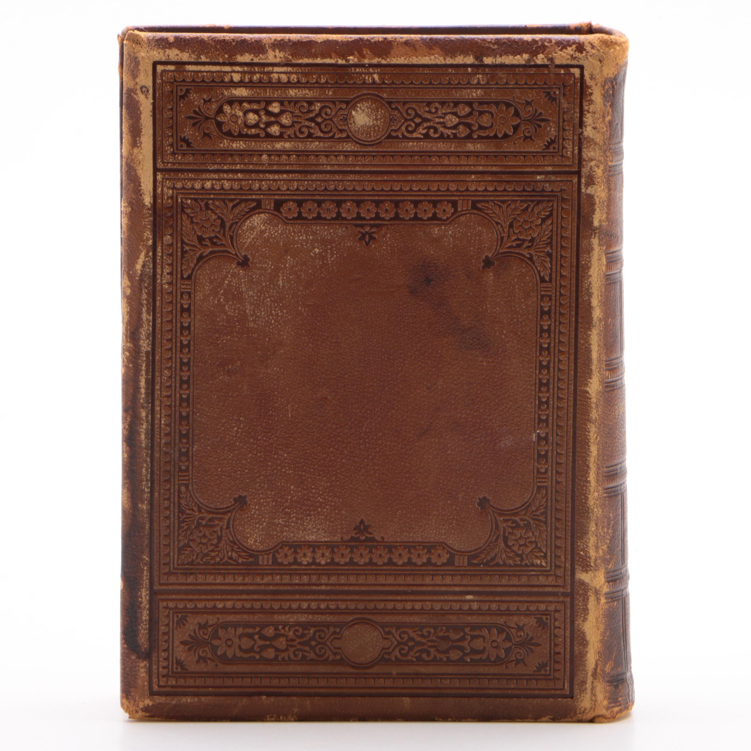 1876 Leather Bound "The Complete Works of William Shakespeare"