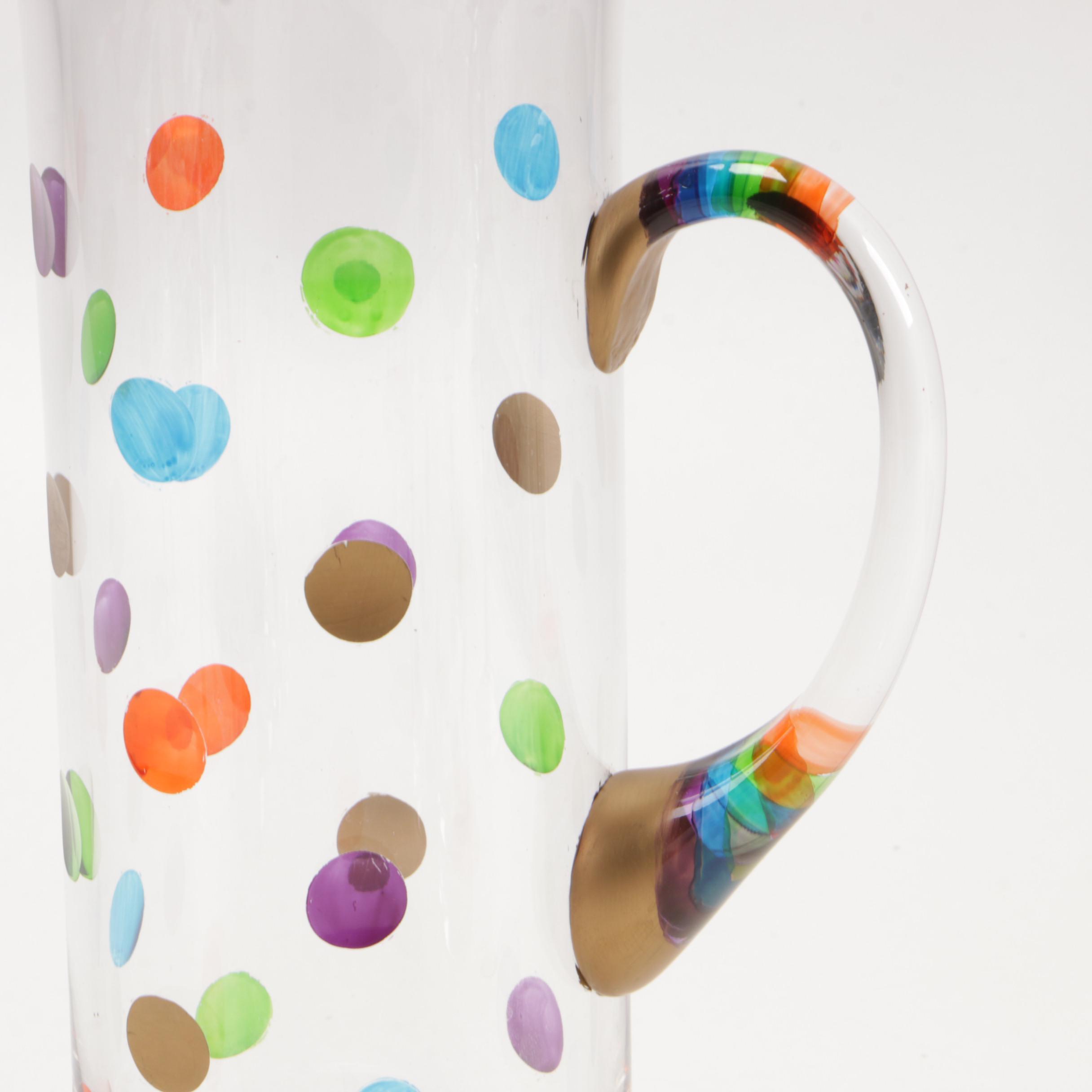 Momo Panache Crystal "Cheers" Stemware, Tumblers and Pitcher, 2009 - 2016