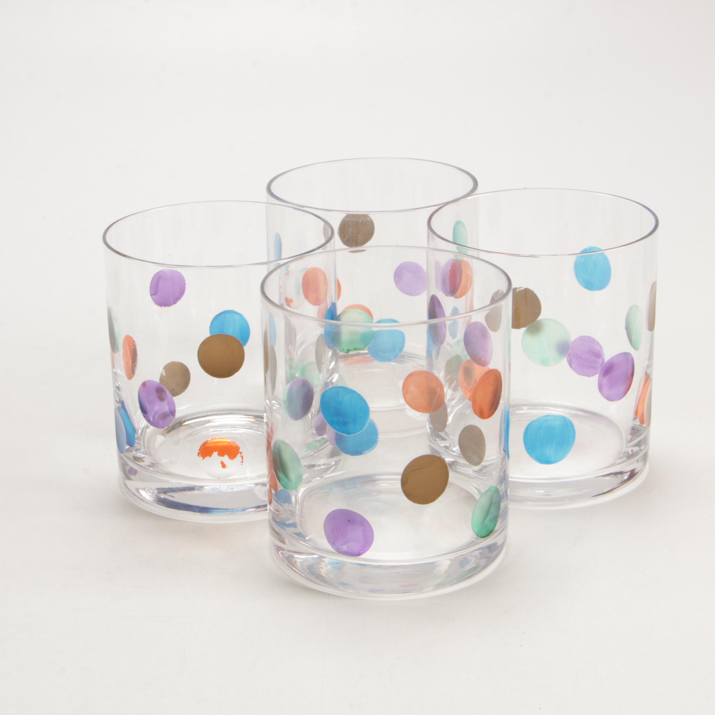 Momo Panache Crystal "Cheers" Stemware, Tumblers and Pitcher, 2009 - 2016