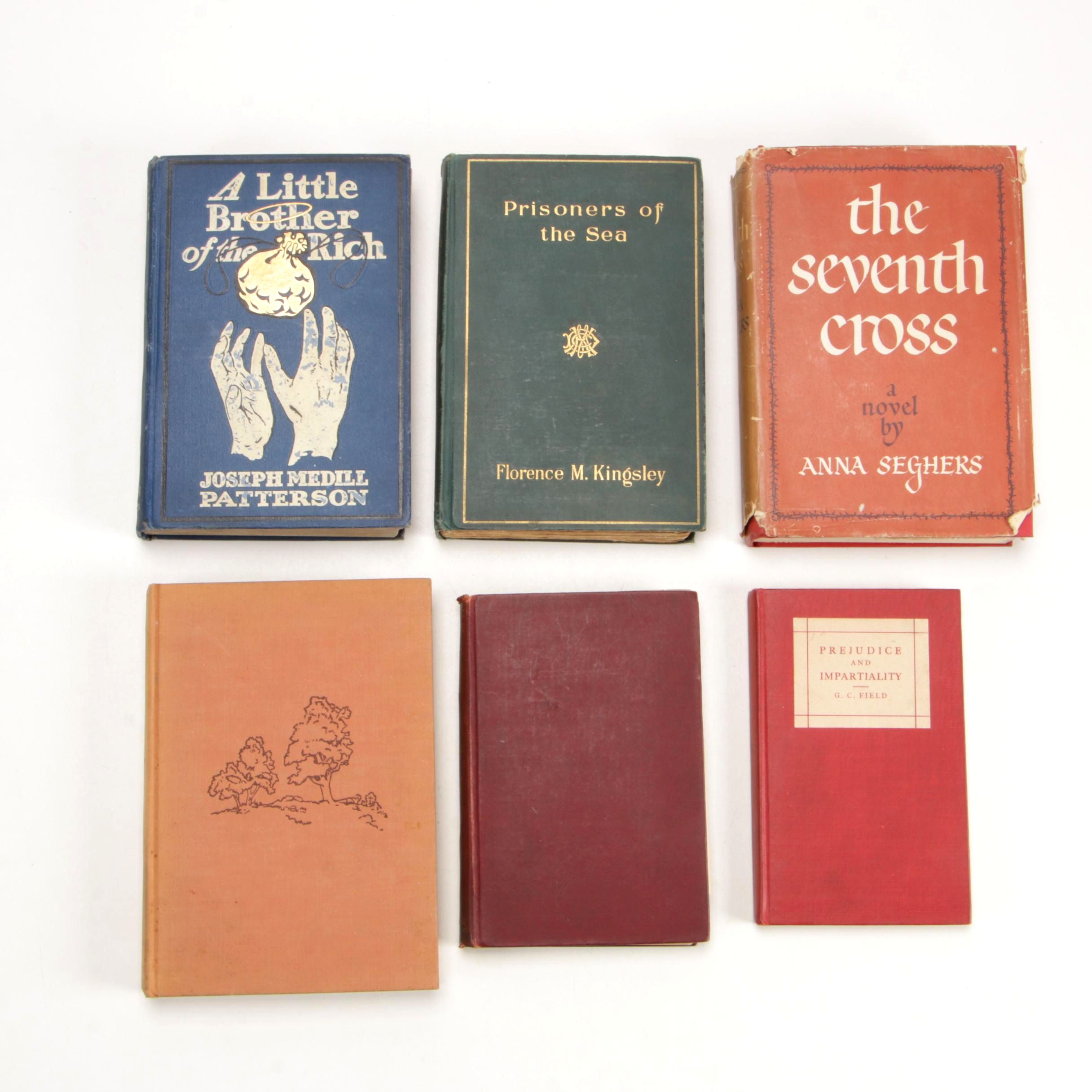 1942 First Edition "The Seventh Cross" by Seghers with Additional Volumes