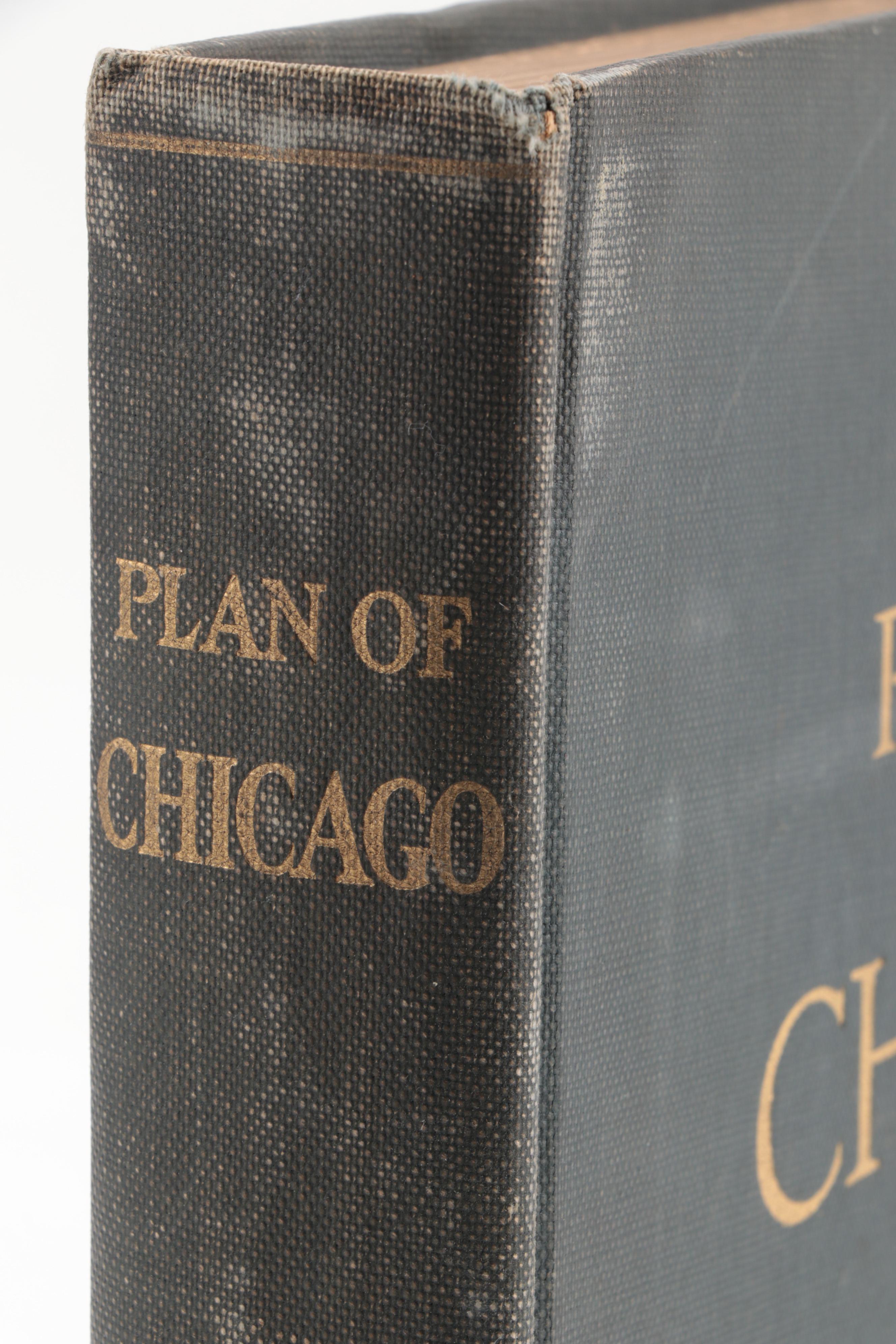 Limited Edition Folio "Plan of Chicago" by Burnham and Bennett, 1909