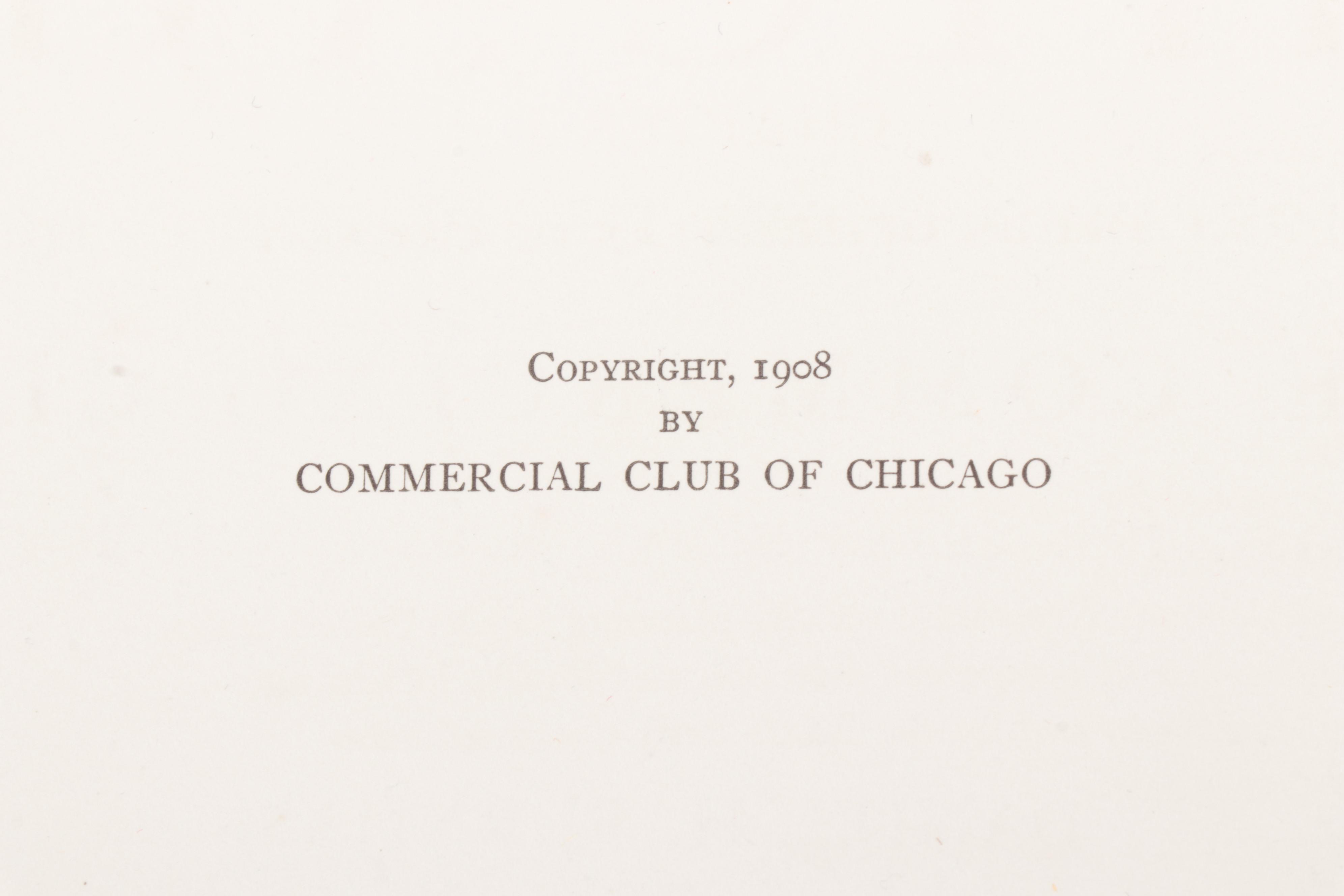 Limited Edition Folio "Plan of Chicago" by Burnham and Bennett, 1909