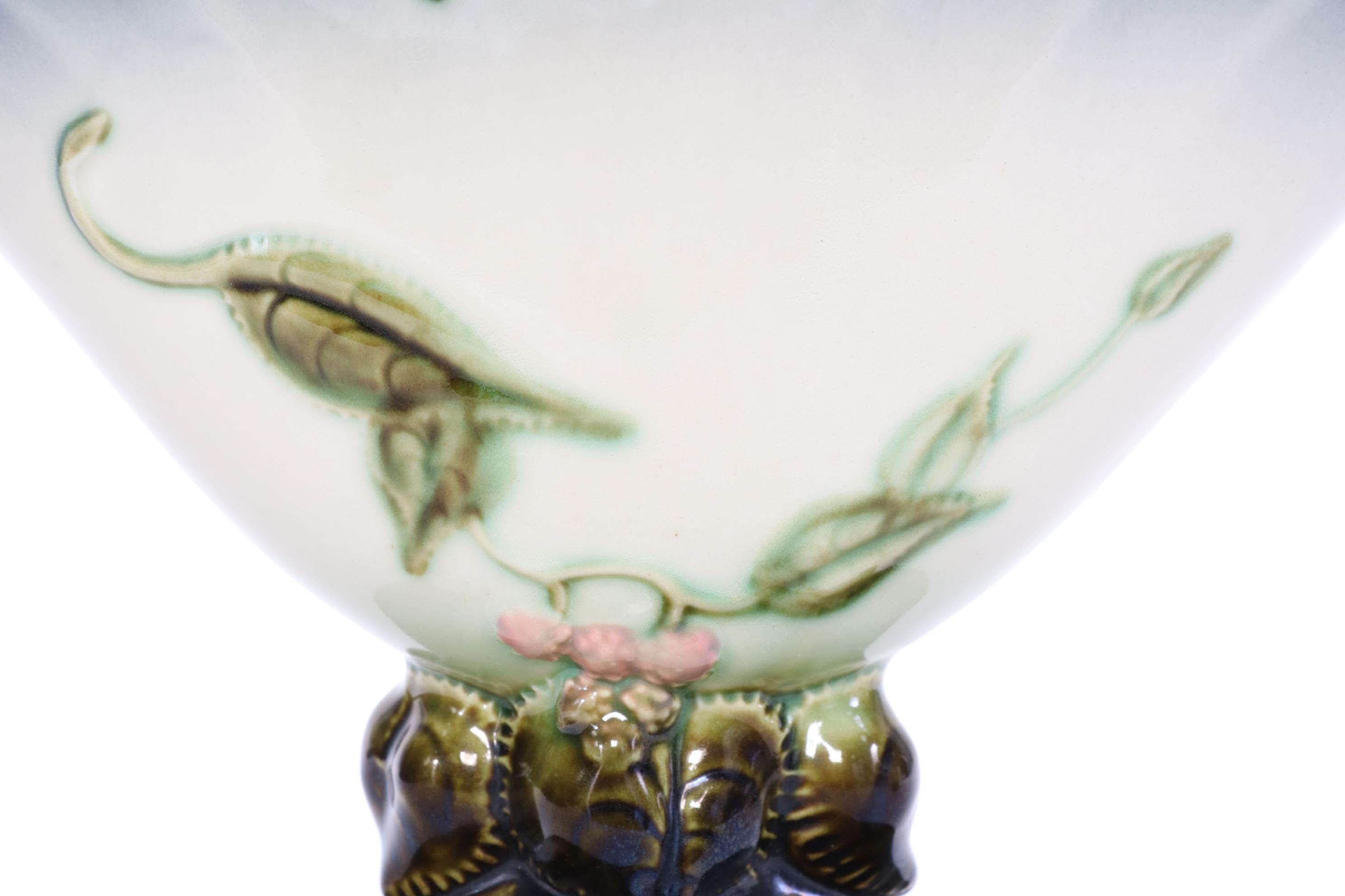 Hull Art Pottery "Woodland" Candle Holders and Basket Vase, 1950s