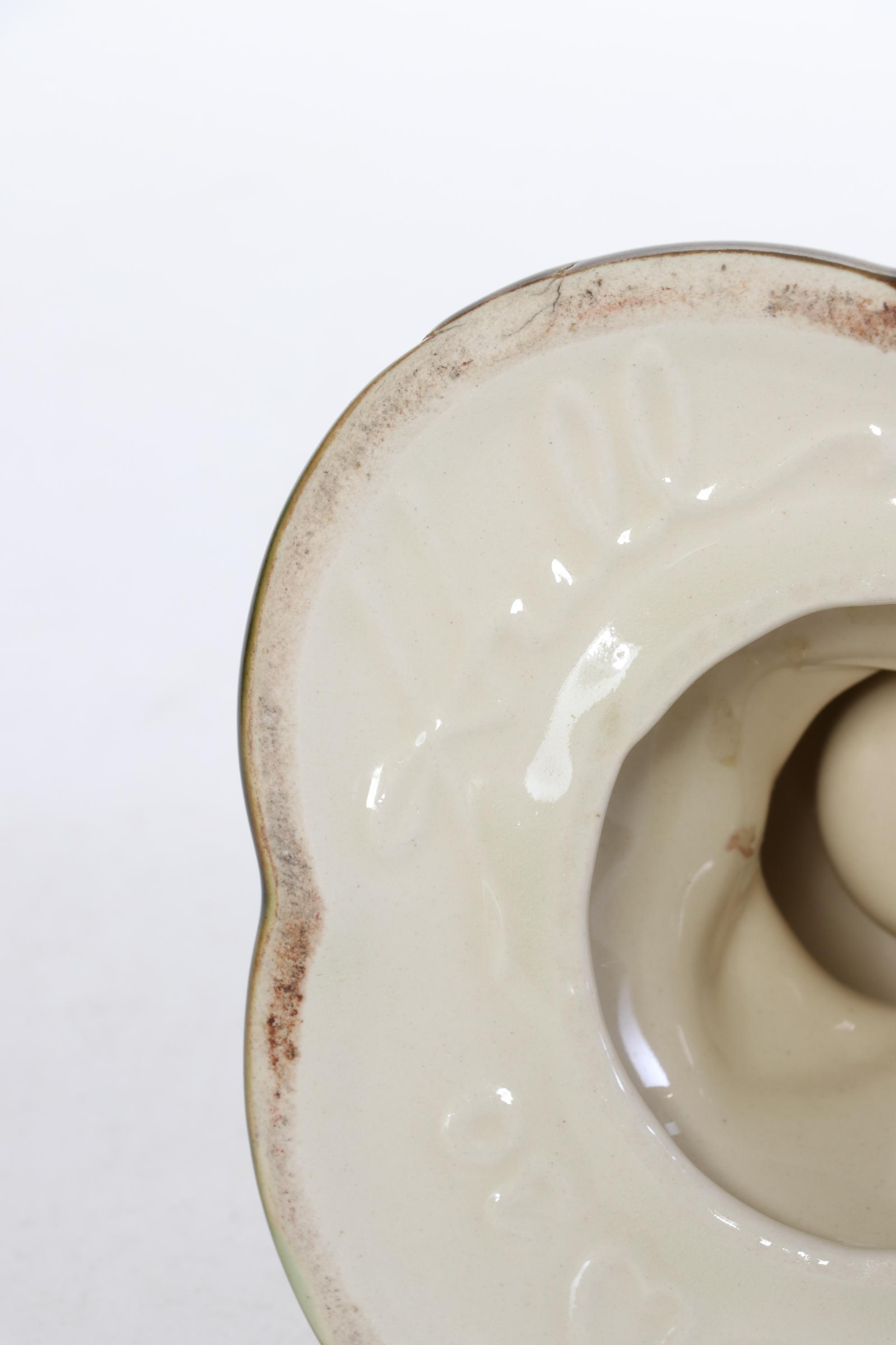 Hull Art Pottery "Woodland" Candle Holders and Basket Vase, 1950s