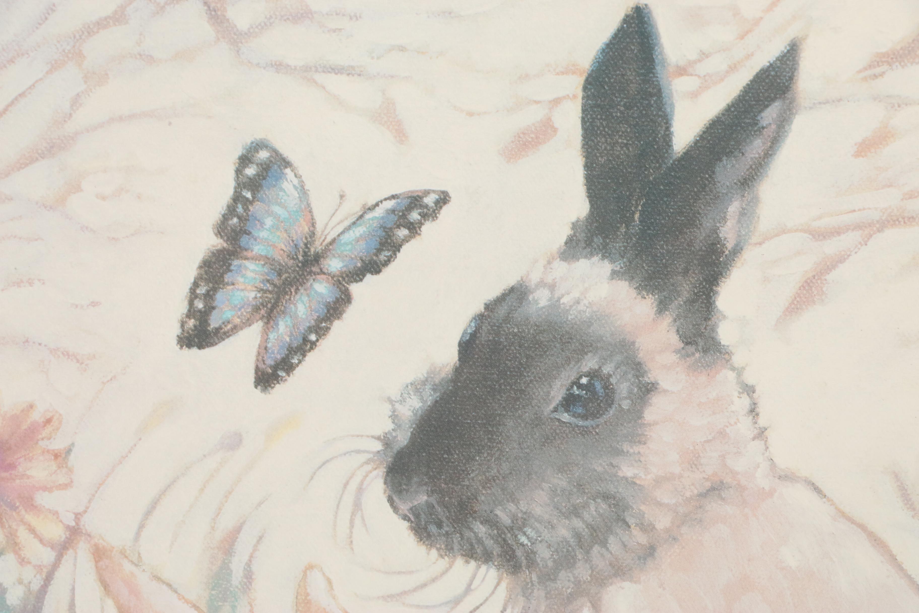 Offset Lithograph After Marilyn Johnson "Autumn"