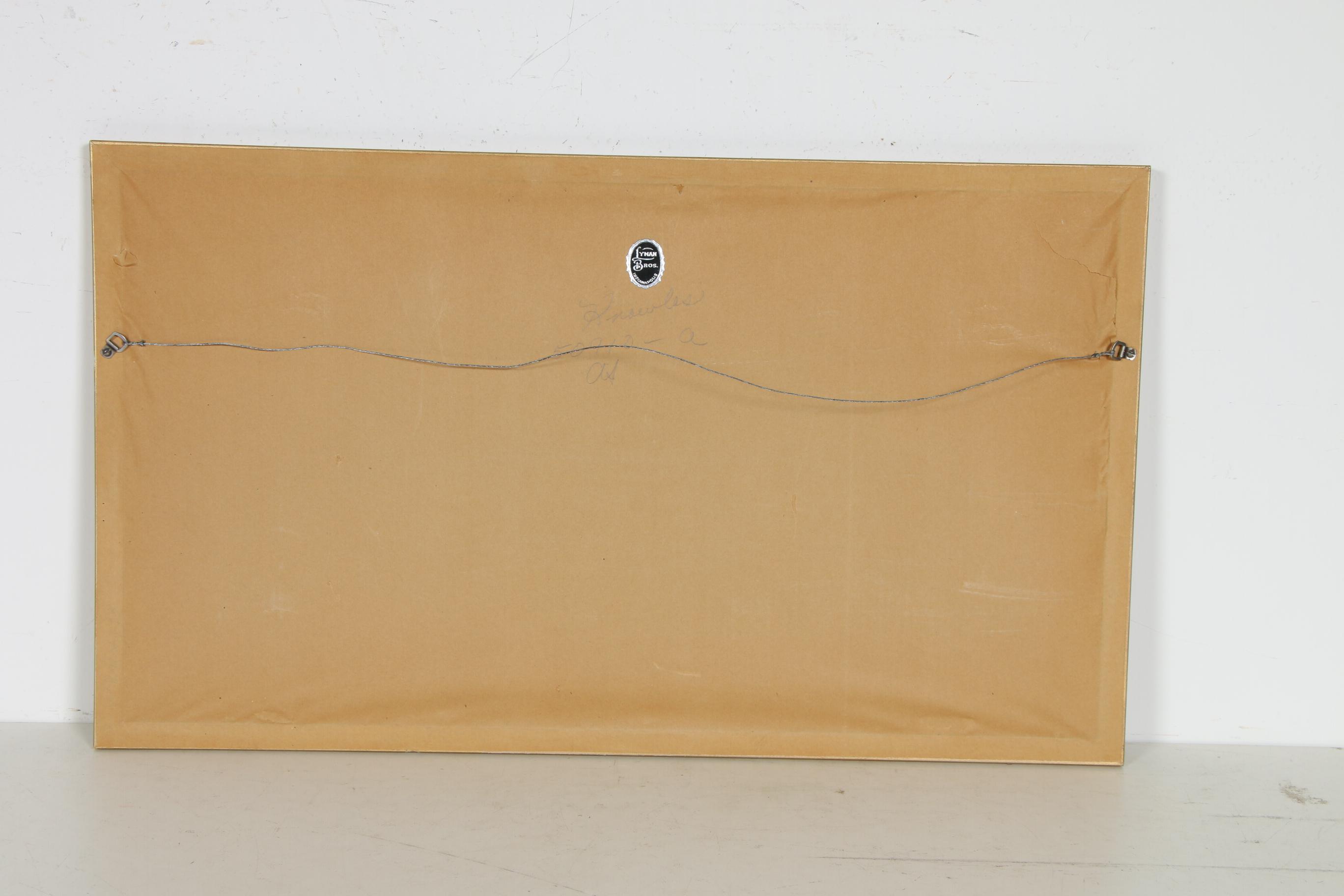 Ann Sproul Watercolor Painting "Elk Mountain Range"