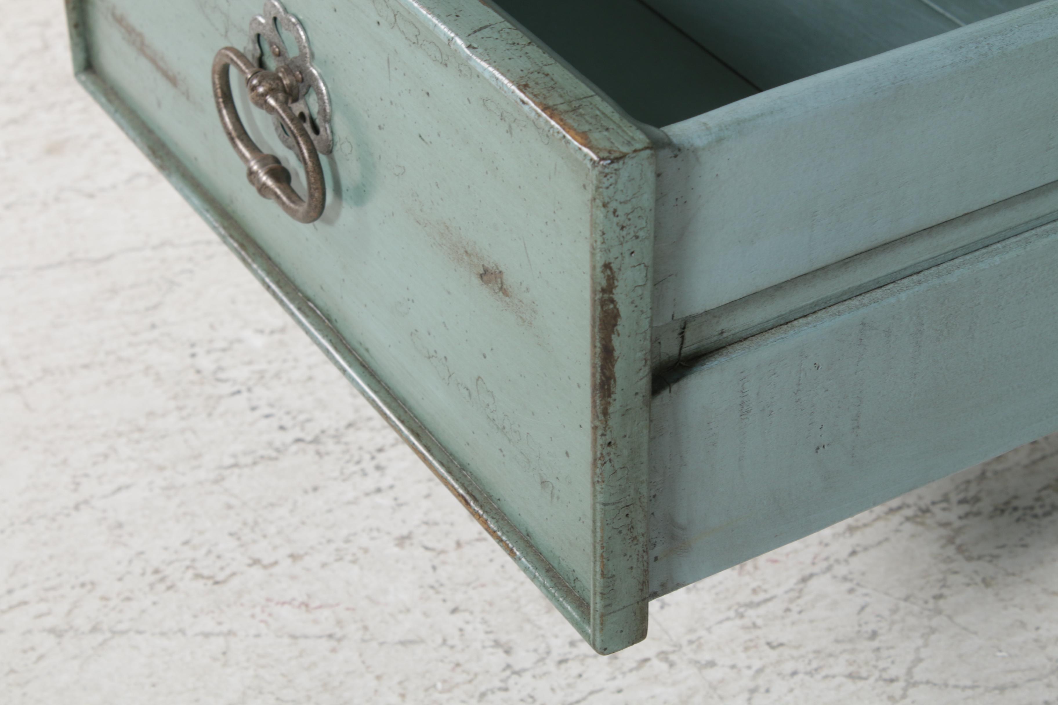 Farmhouse Style Octagon Coffee Table with Storage