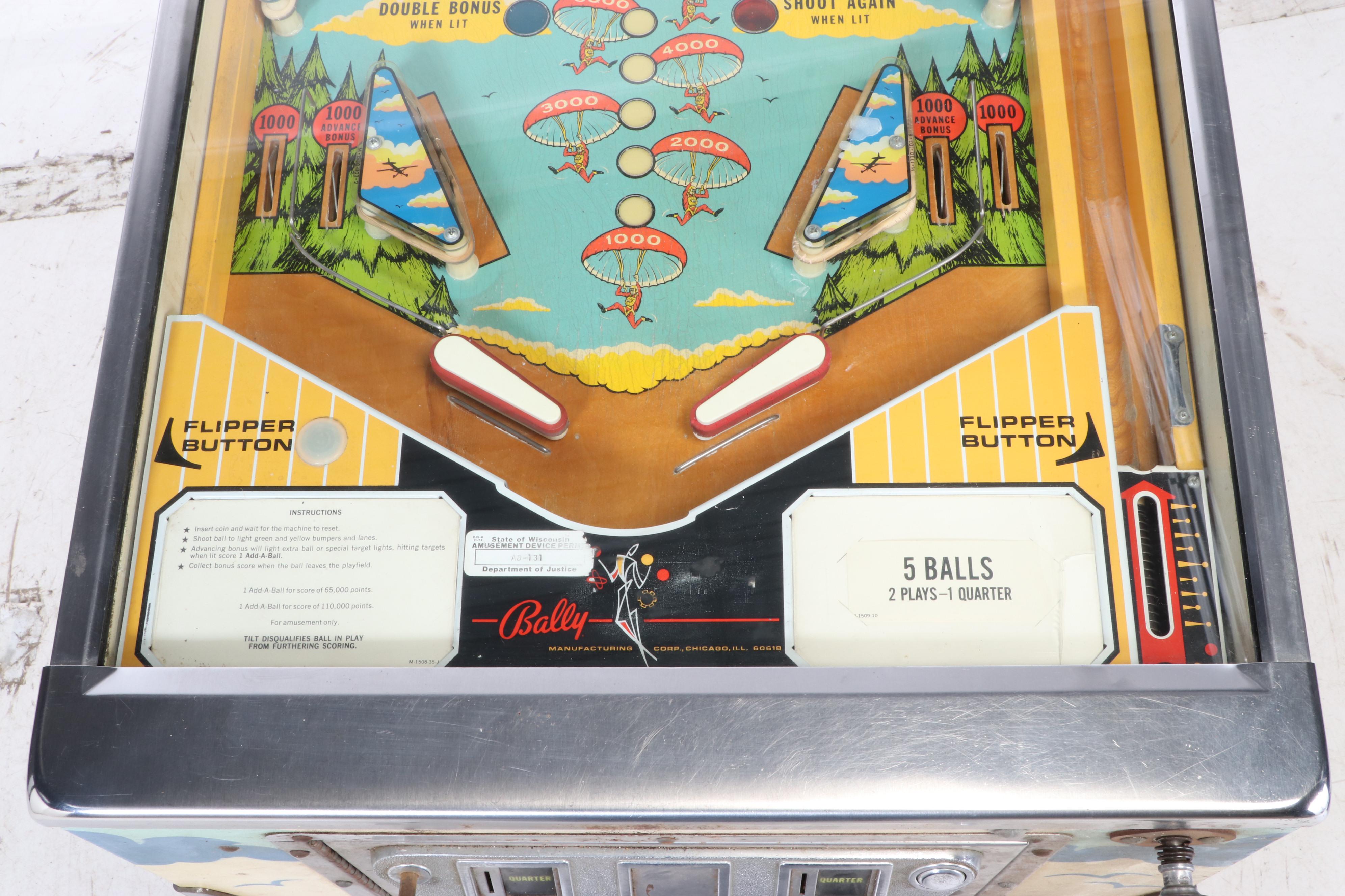 Bally "Sky Kings" Pinball Machine