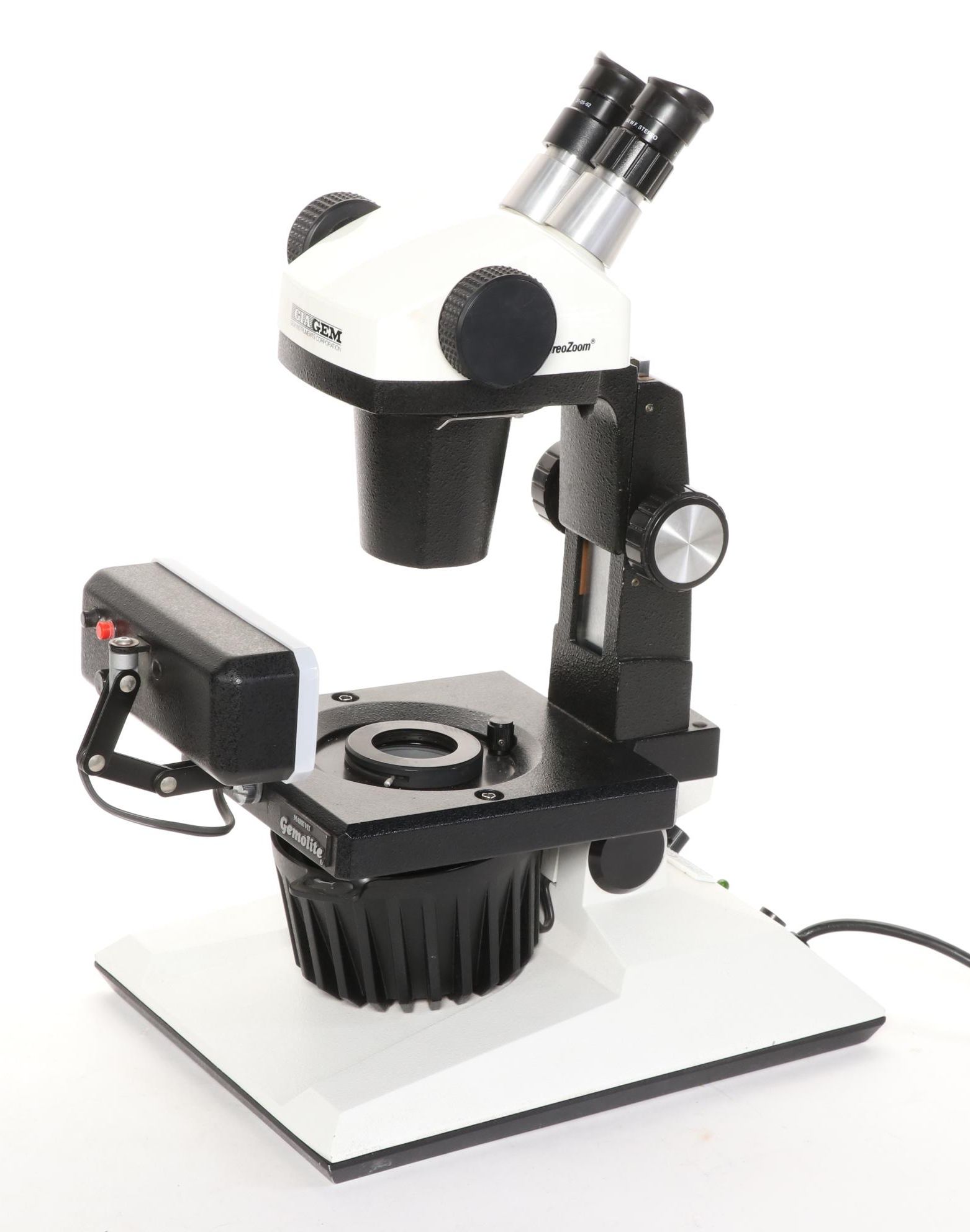 GIA Gemology Leica Gemolite Stereo Zoom Microscope with Plastic Cover