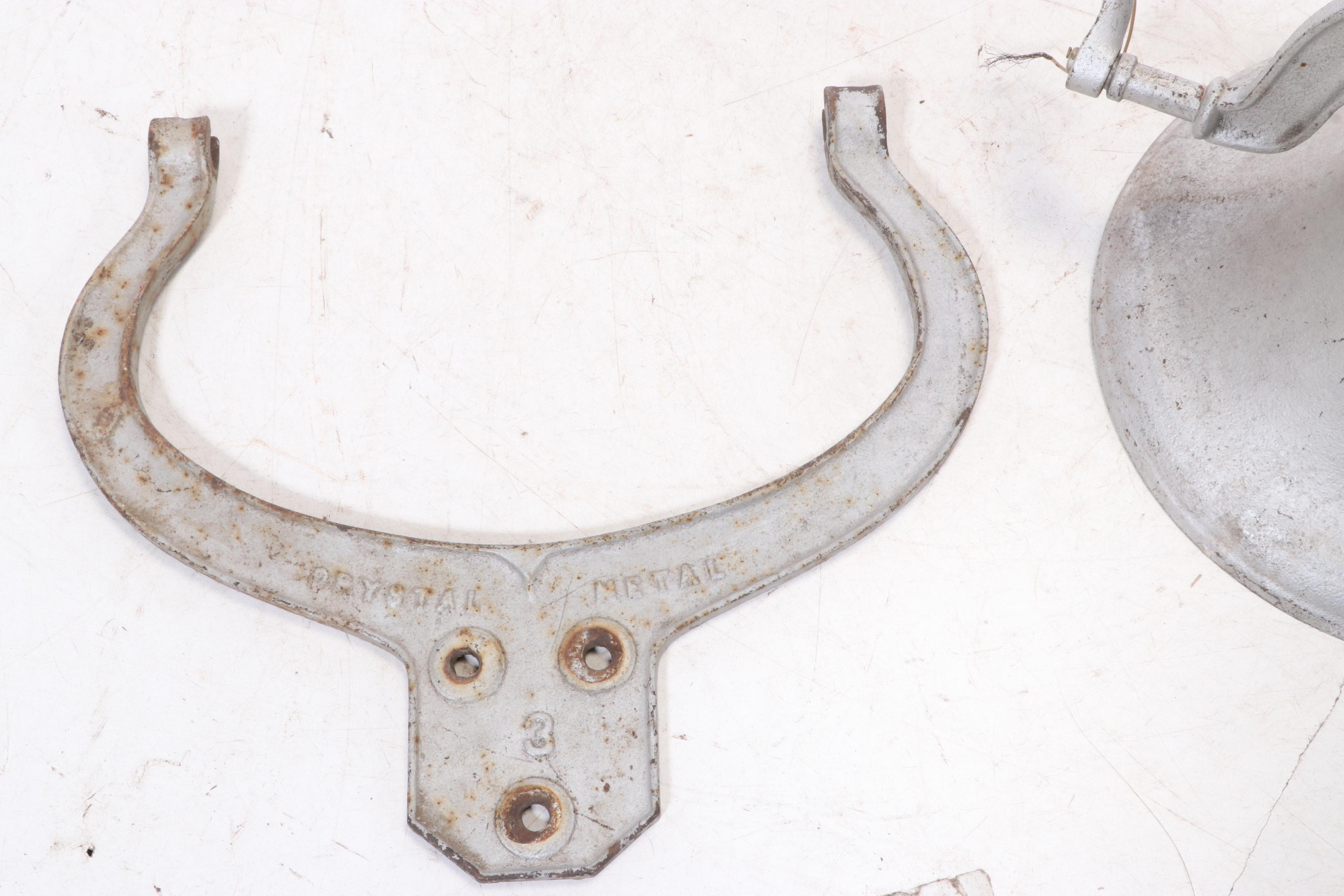 G. S. Bell & Co., Hillsboro, Ohio Cast Iron Bell with Yoke, Pat. 1886