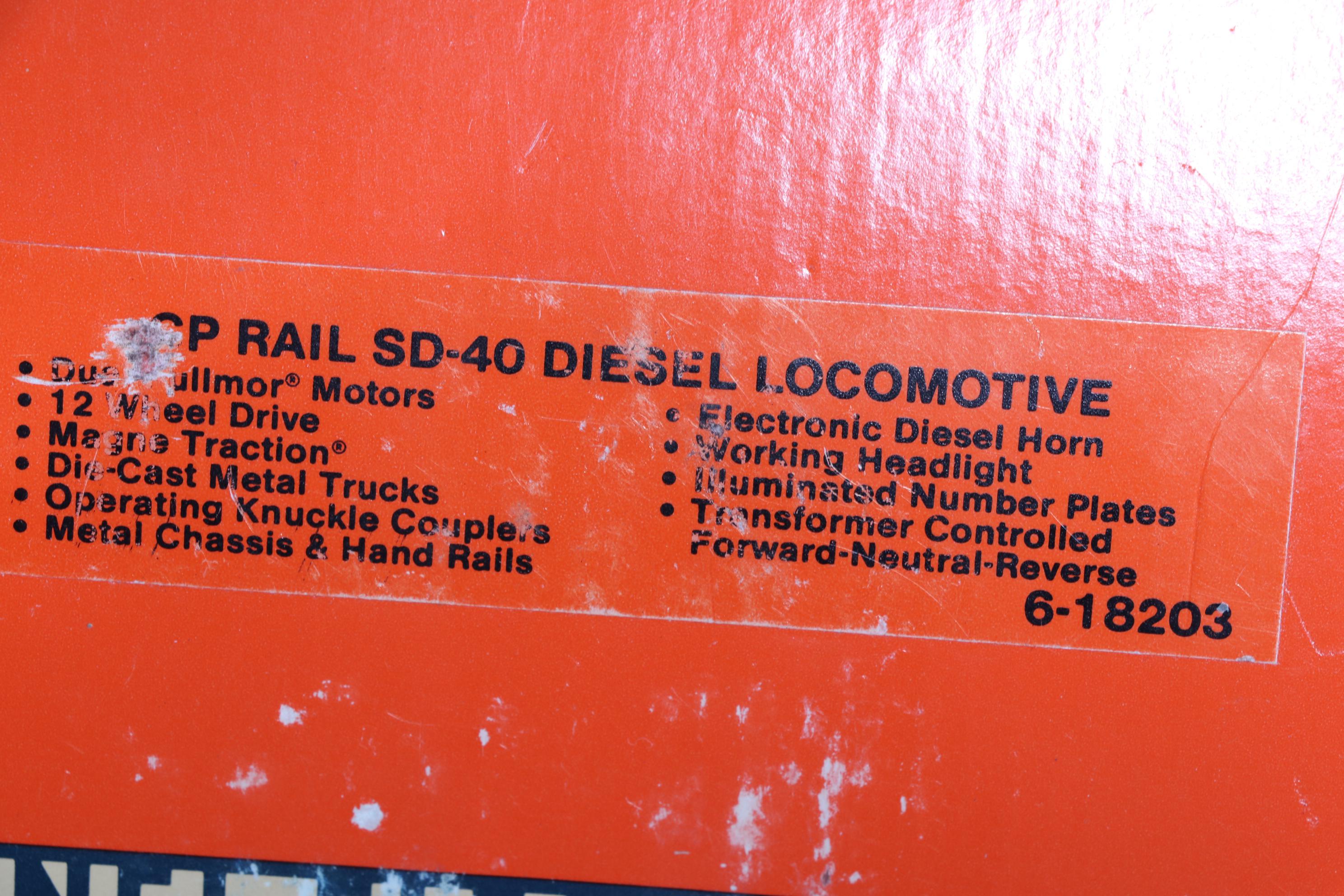 Lionel CP Rail Limited Model Train Set in Original Packaging, 1989