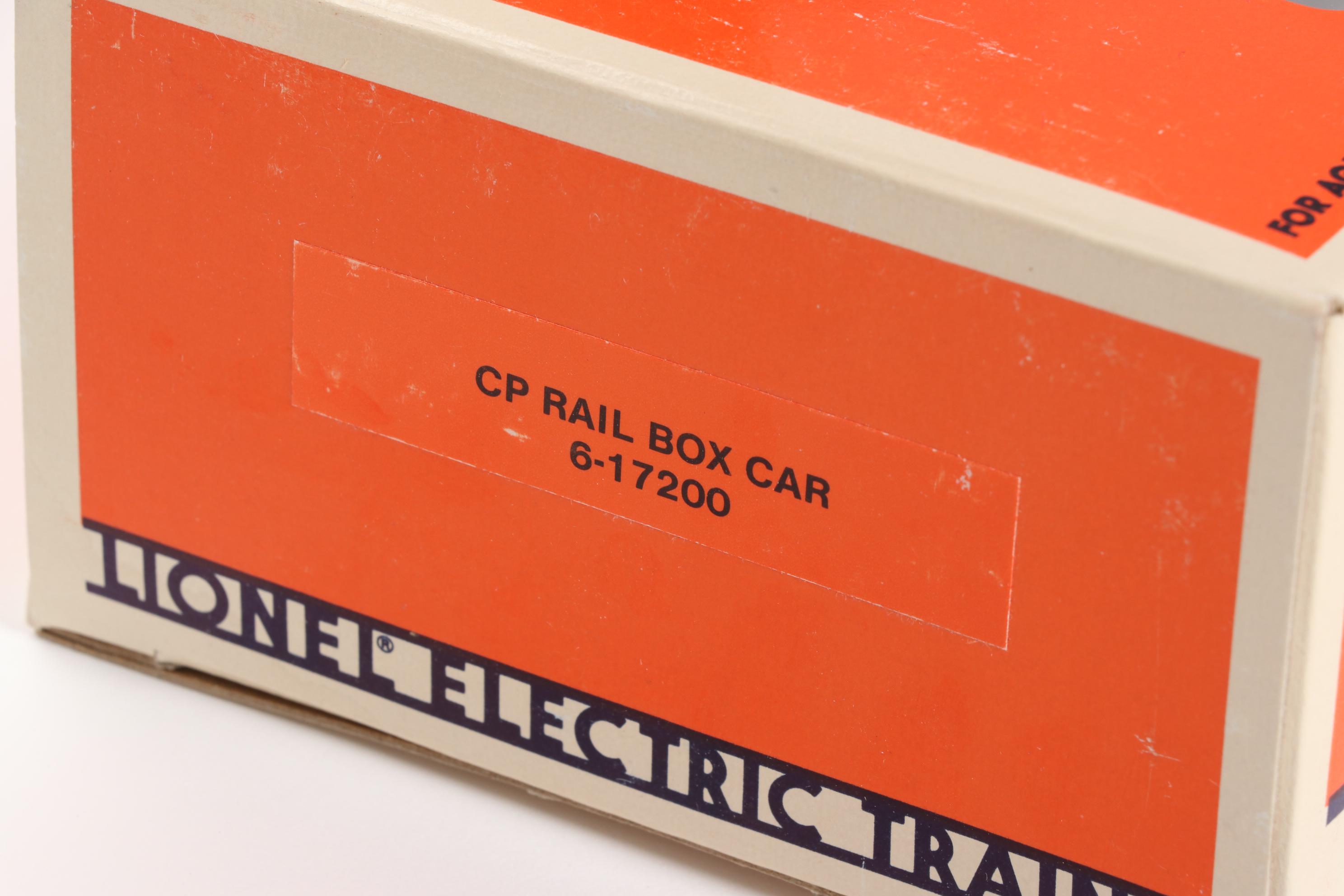Lionel CP Rail Limited Model Train Set in Original Packaging, 1989